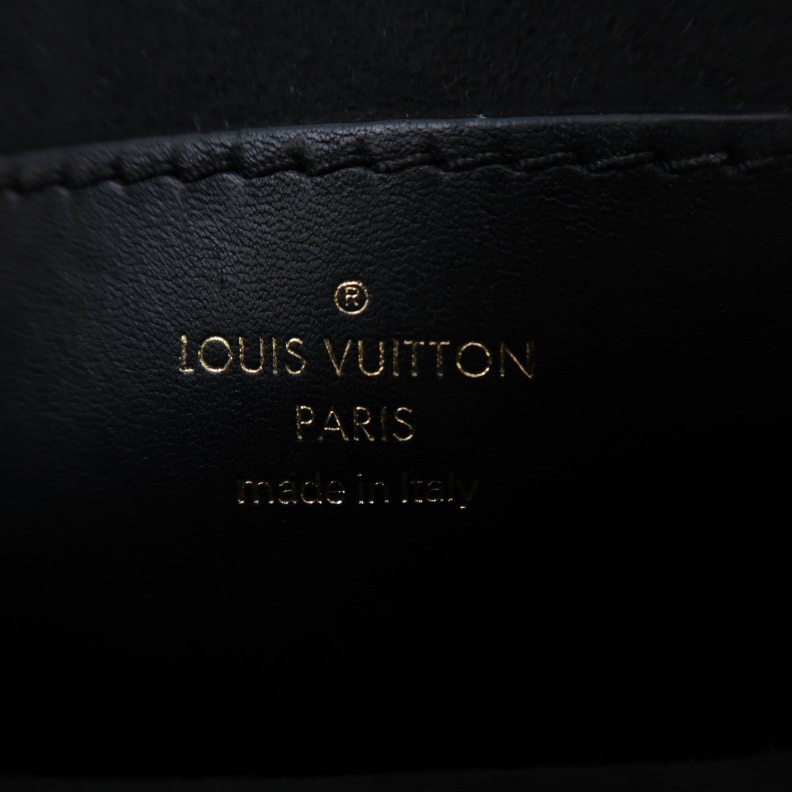 LOUIS VUITTON 牛皮皮革New Wave金扣手挽肩背兩用袋黑色