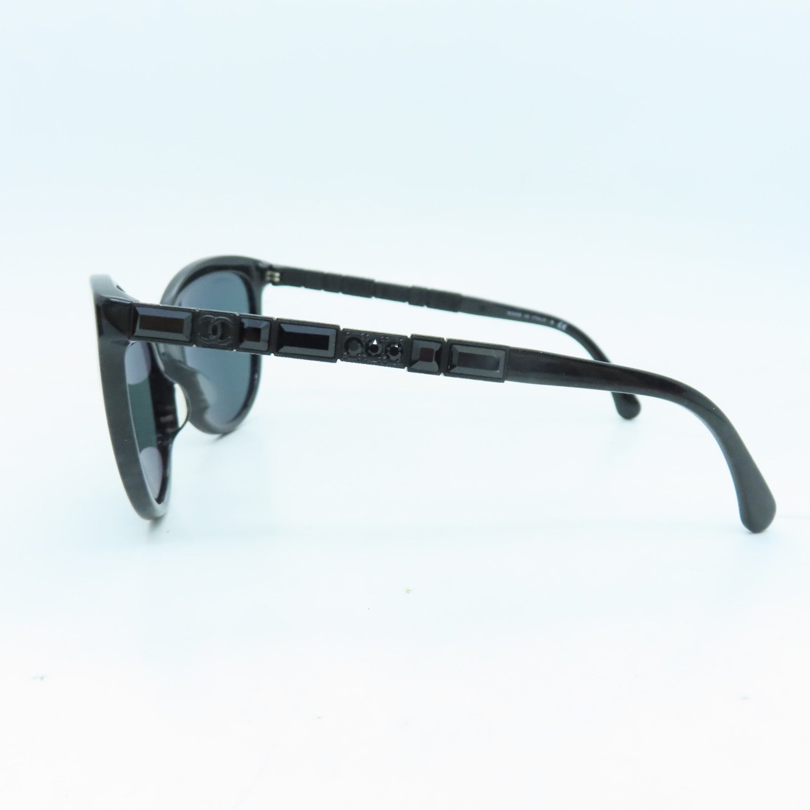 CHANEL 【激減優惠】PVC Sunglasses銀扣太陽眼鏡黑色