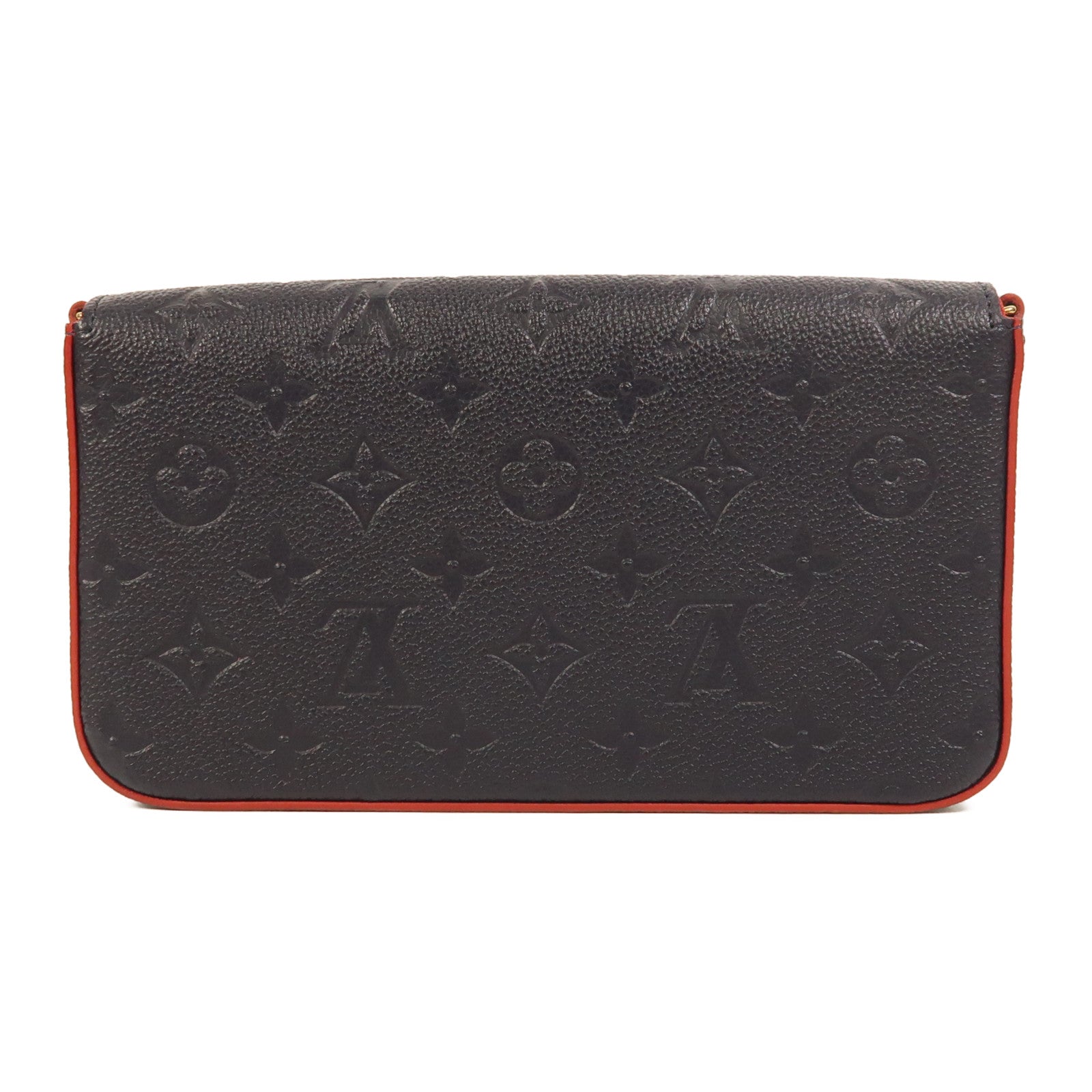 LOUIS VUITTON Monogram Empreinte Pochette Felicie金扣鏈帶肩背袋
