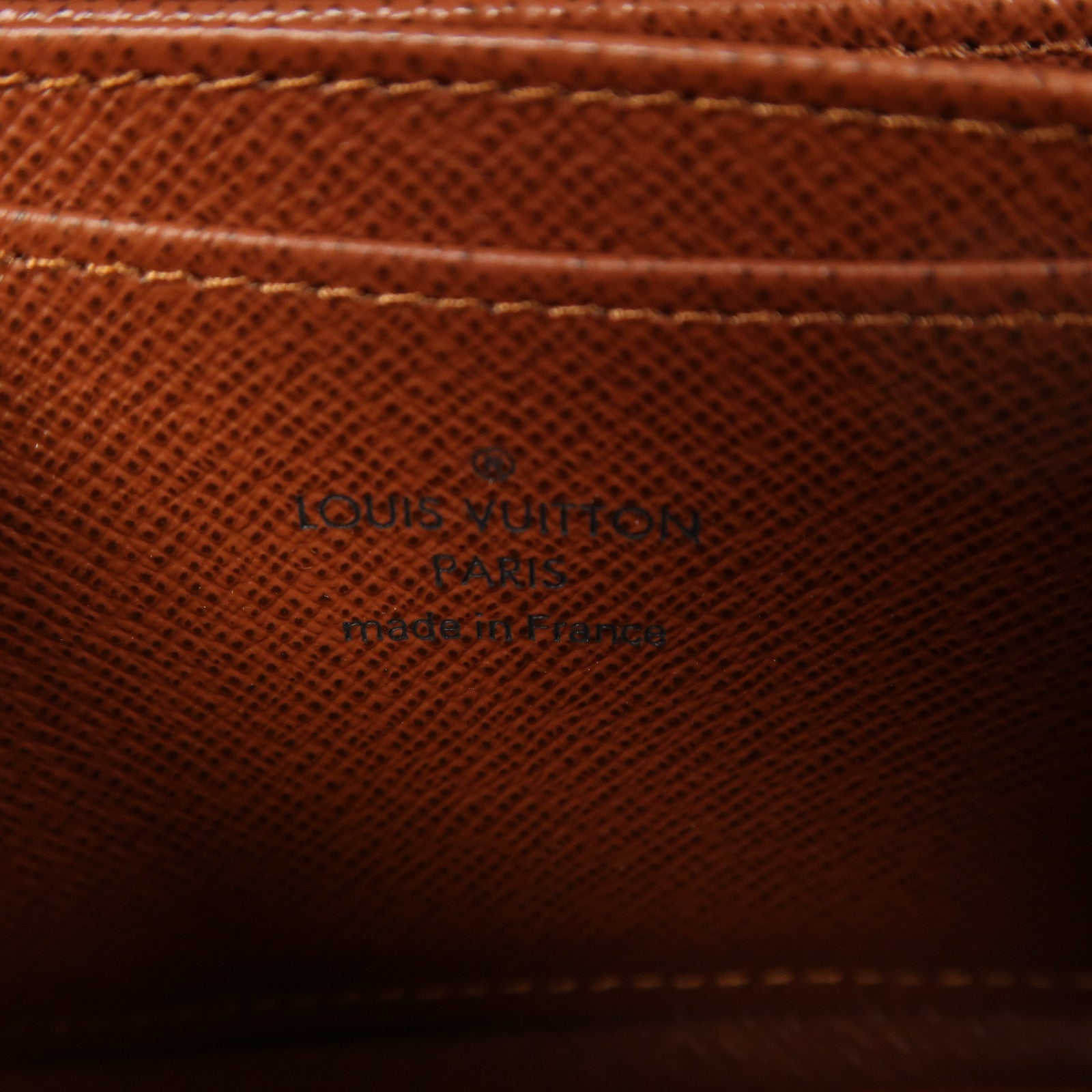 LOUIS VUITTON Monogram Zippy Coin Purse金扣零錢包啡色