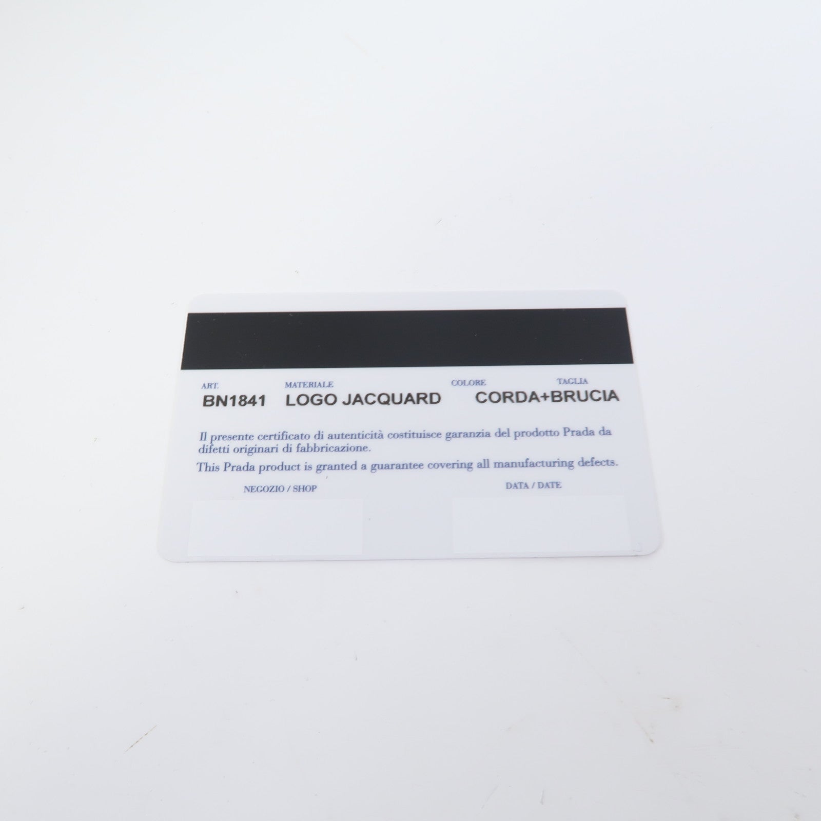 PRADA 帆布Logo Jacquard金扣手挽肩背兩用袋啡色