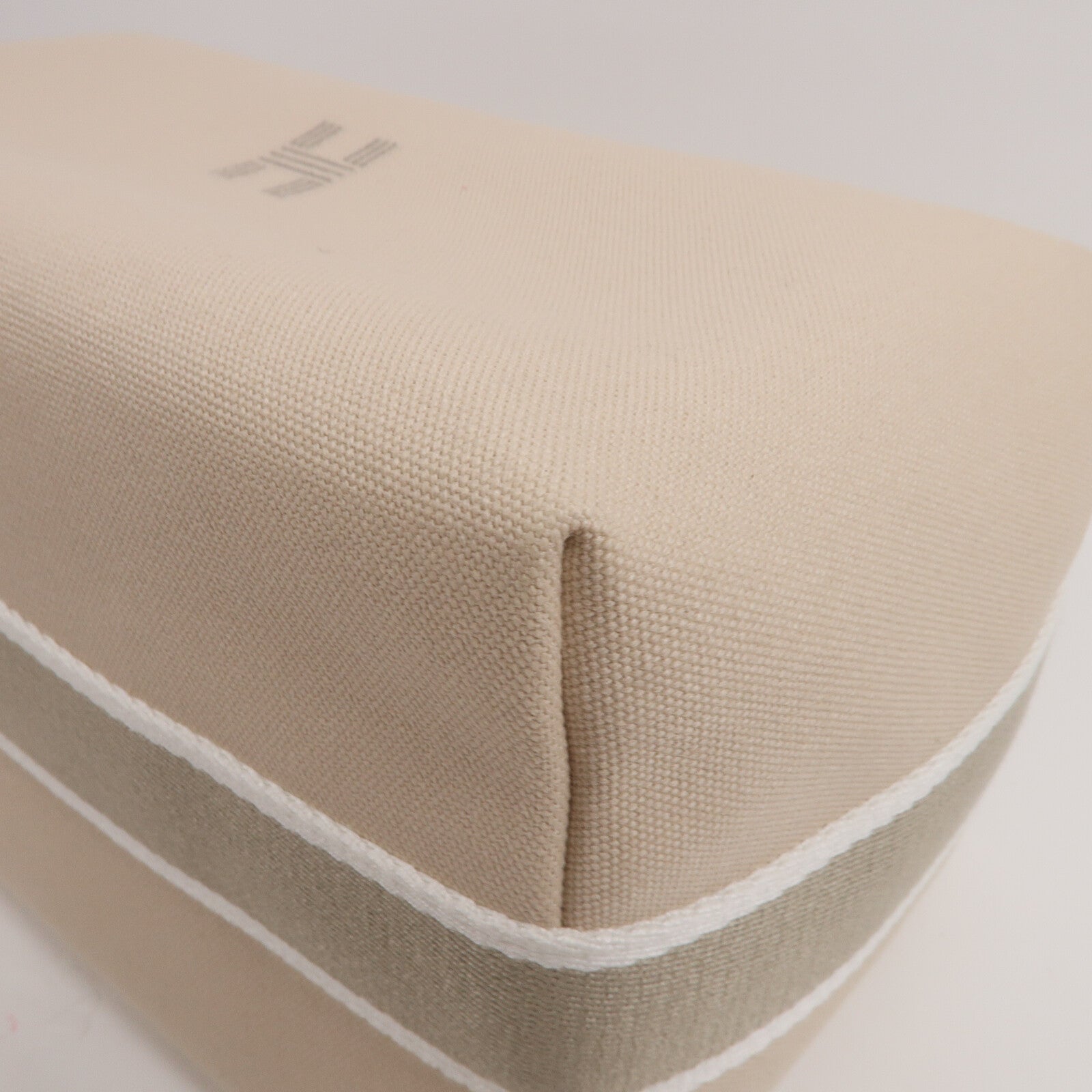 HERMES 帆布Bride A Brac GM手挽袋Beige