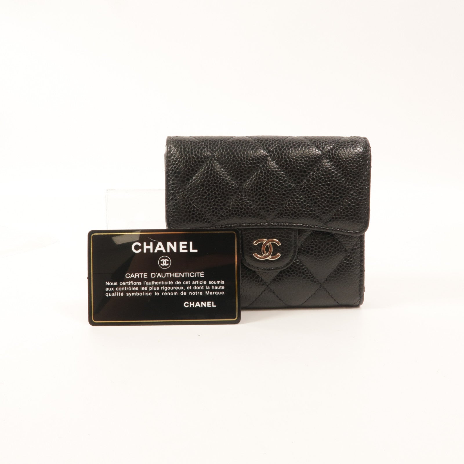 CHANEL 牛皮皮革Classic Small Flap Wallet錢包