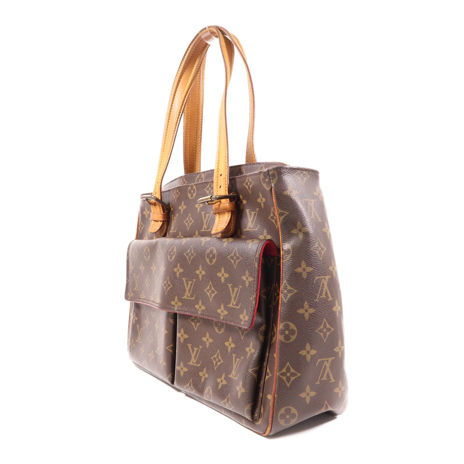 LOUIS VUITTON Monogram Multipli Cite金扣肩背袋