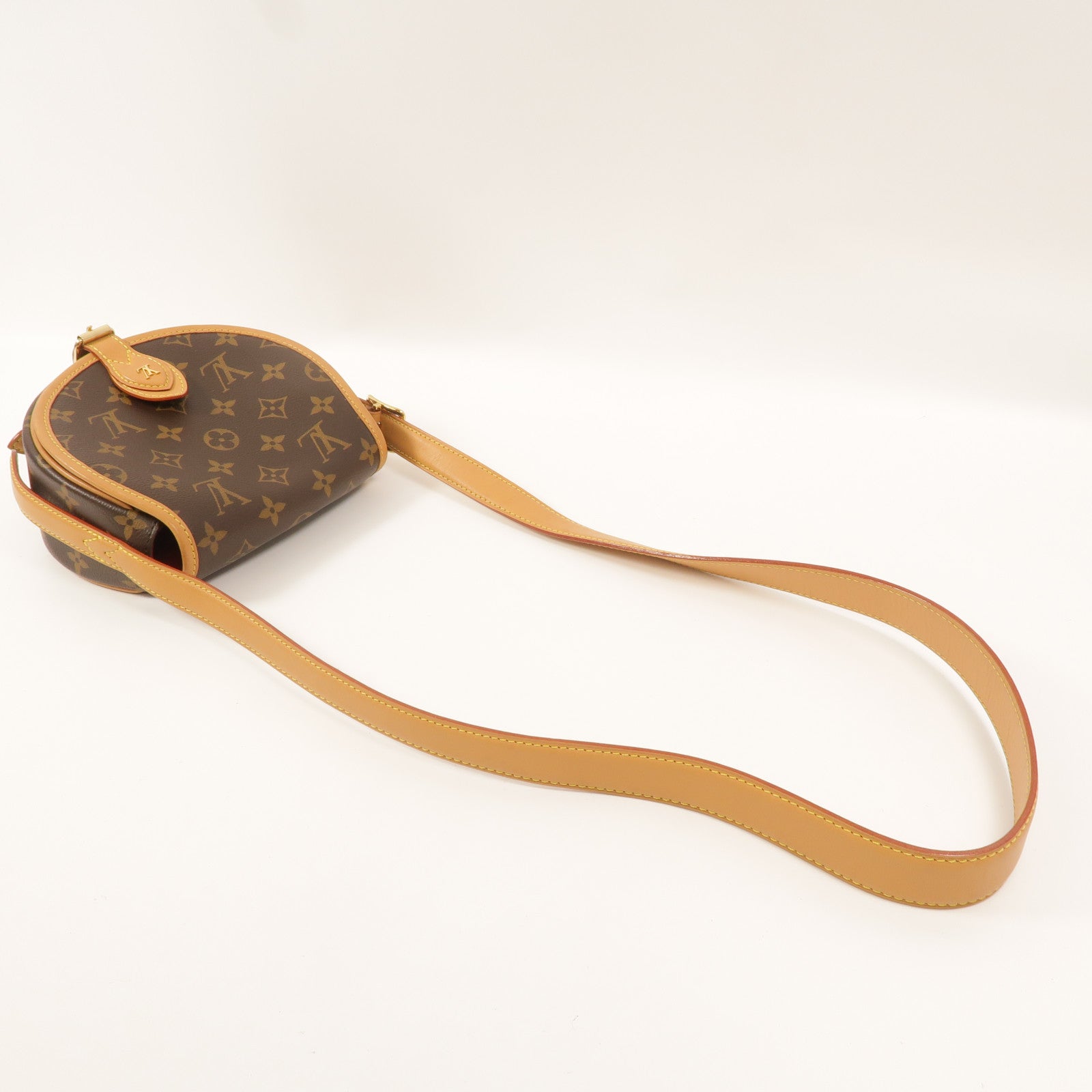 LOUIS VUITTON Monogram Tambourin金扣肩背袋