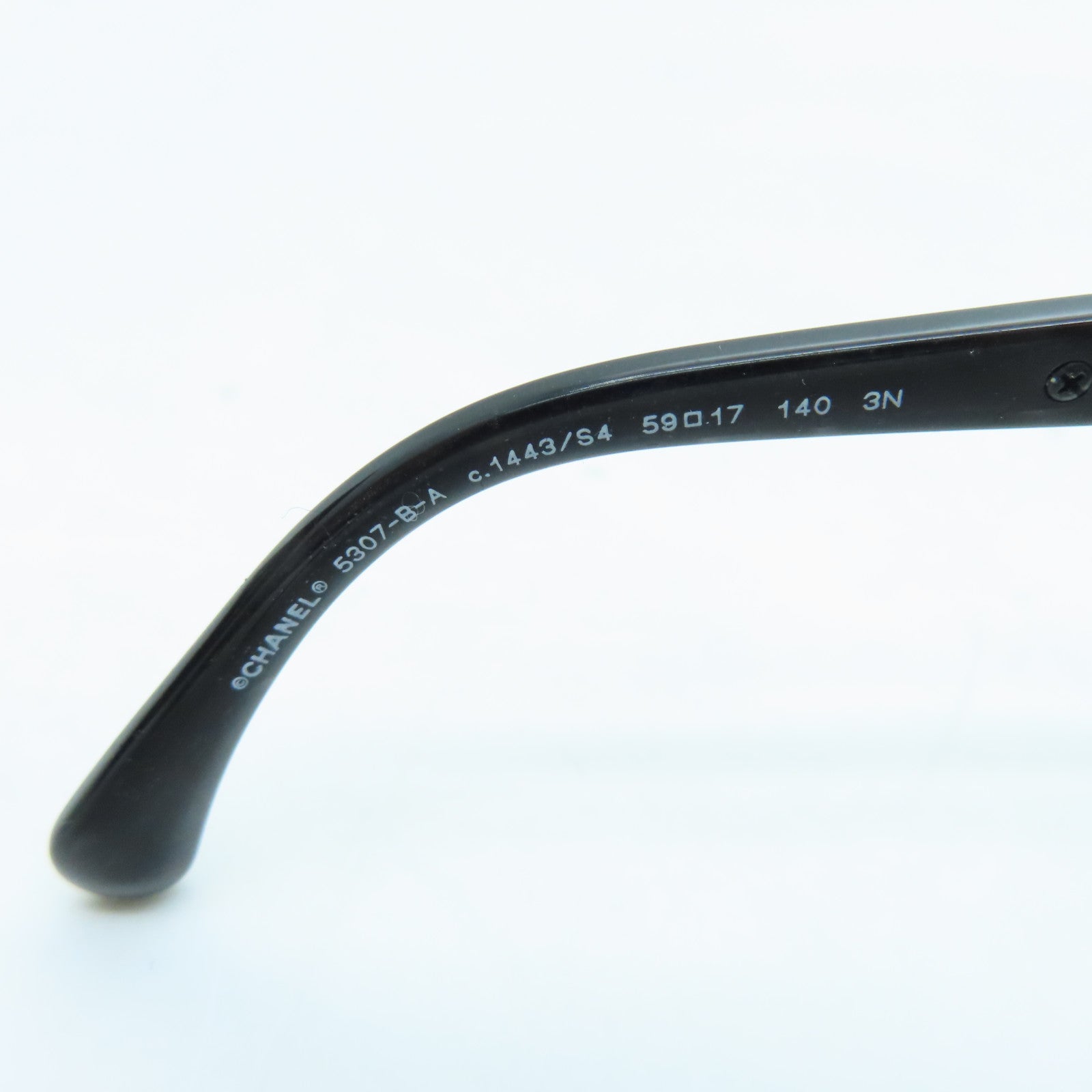 CHANEL 【激減優惠】PVC Sunglasses銀扣太陽眼鏡黑色