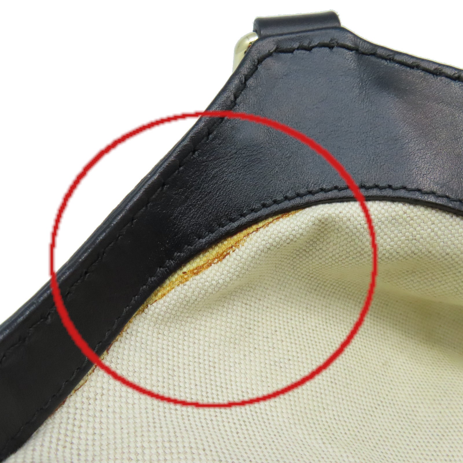 GUCCI GG帆布Shoulder Bag肩背袋黑色