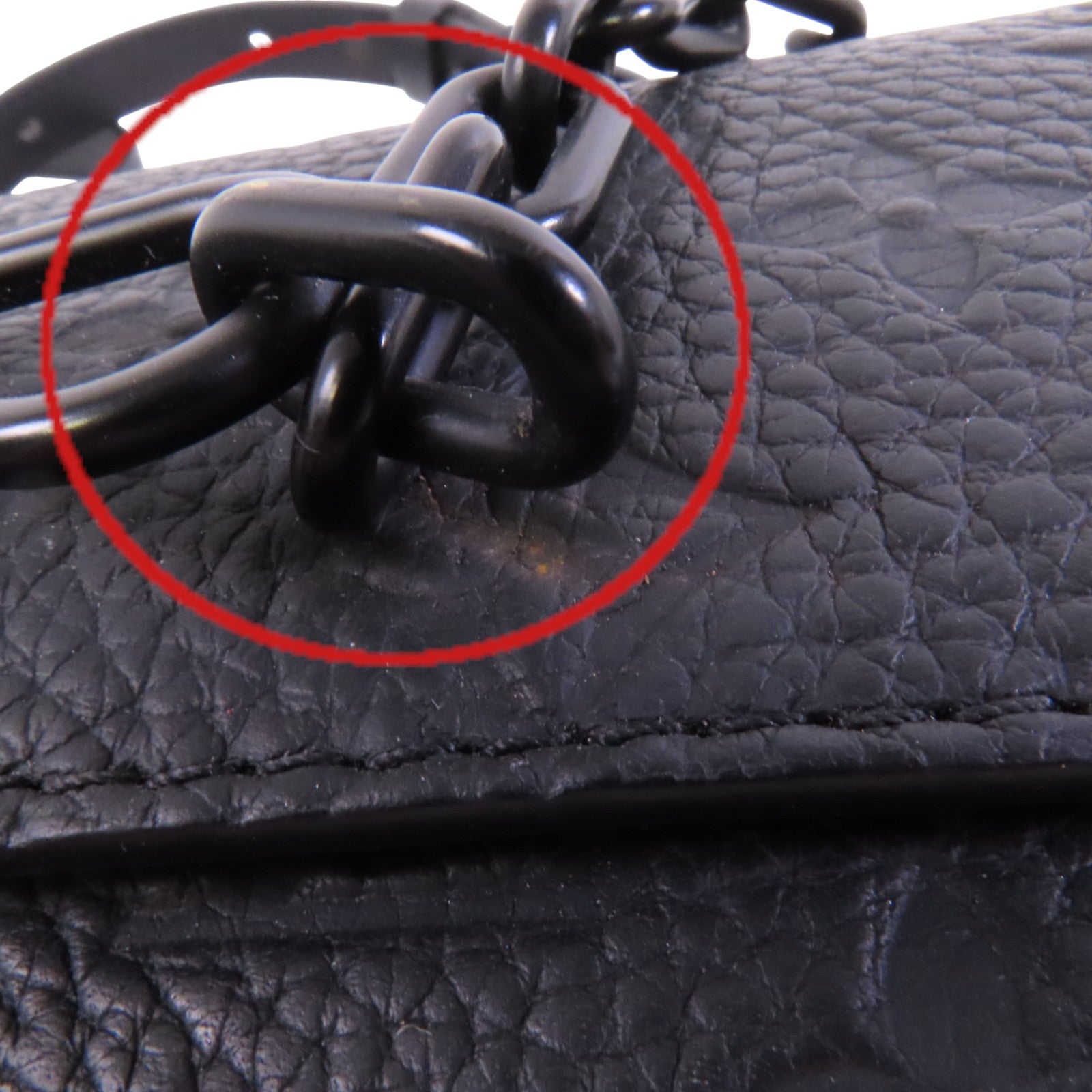 LOUIS VUITTON Monogram Taurillon Steamer Bag肩背袋