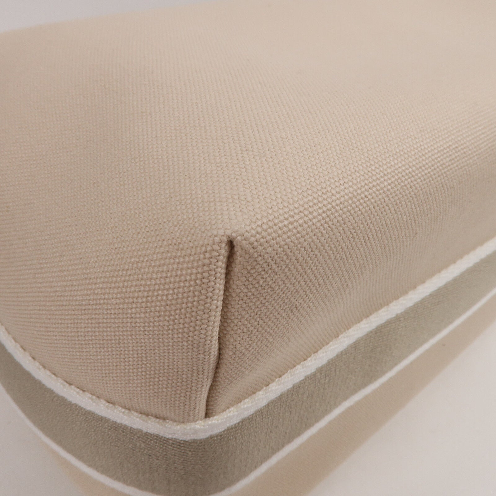 HERMES 帆布Bride A Brac GM手挽袋Beige