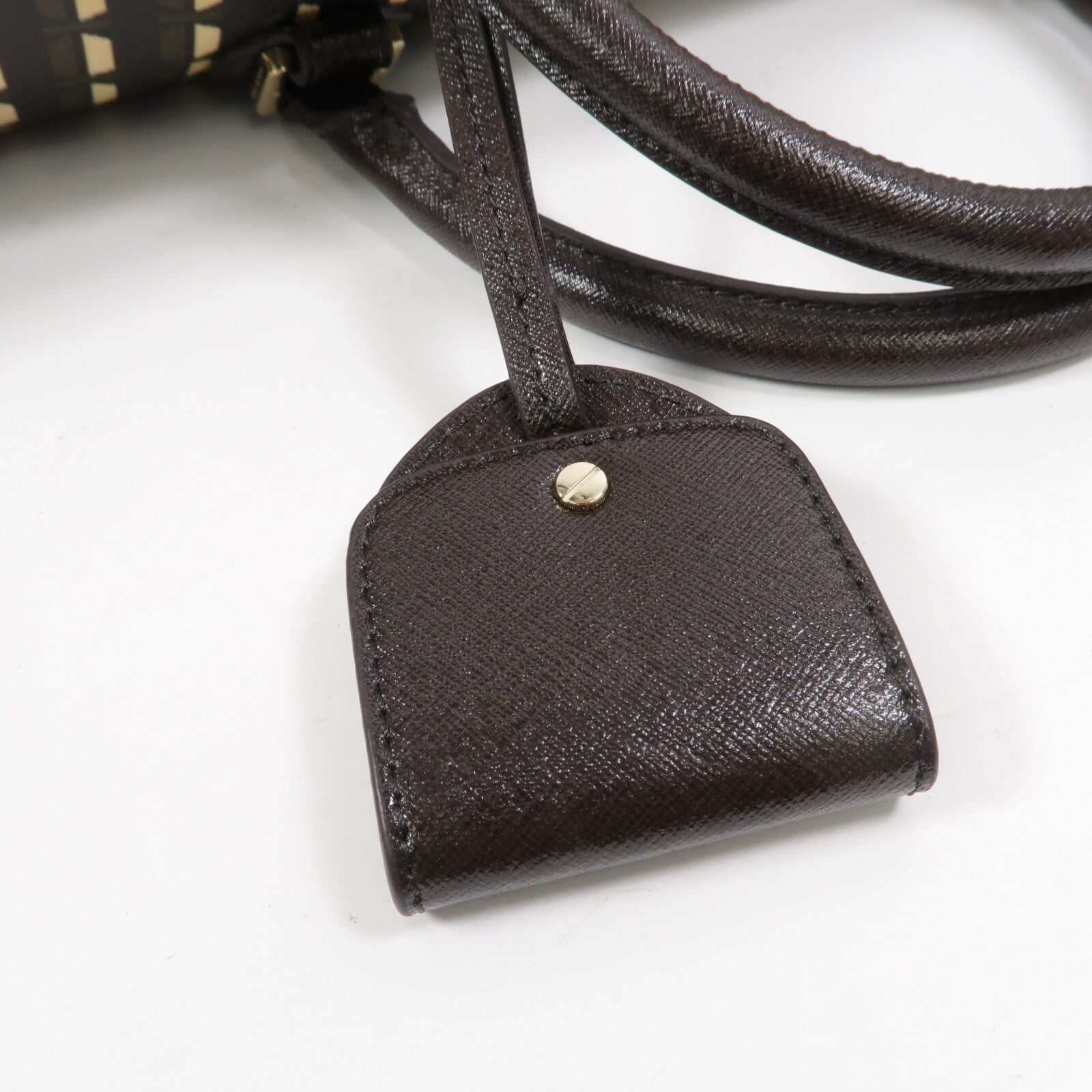 Tory Burch 塗層帆布Boston Bag手挽肩背兩用袋