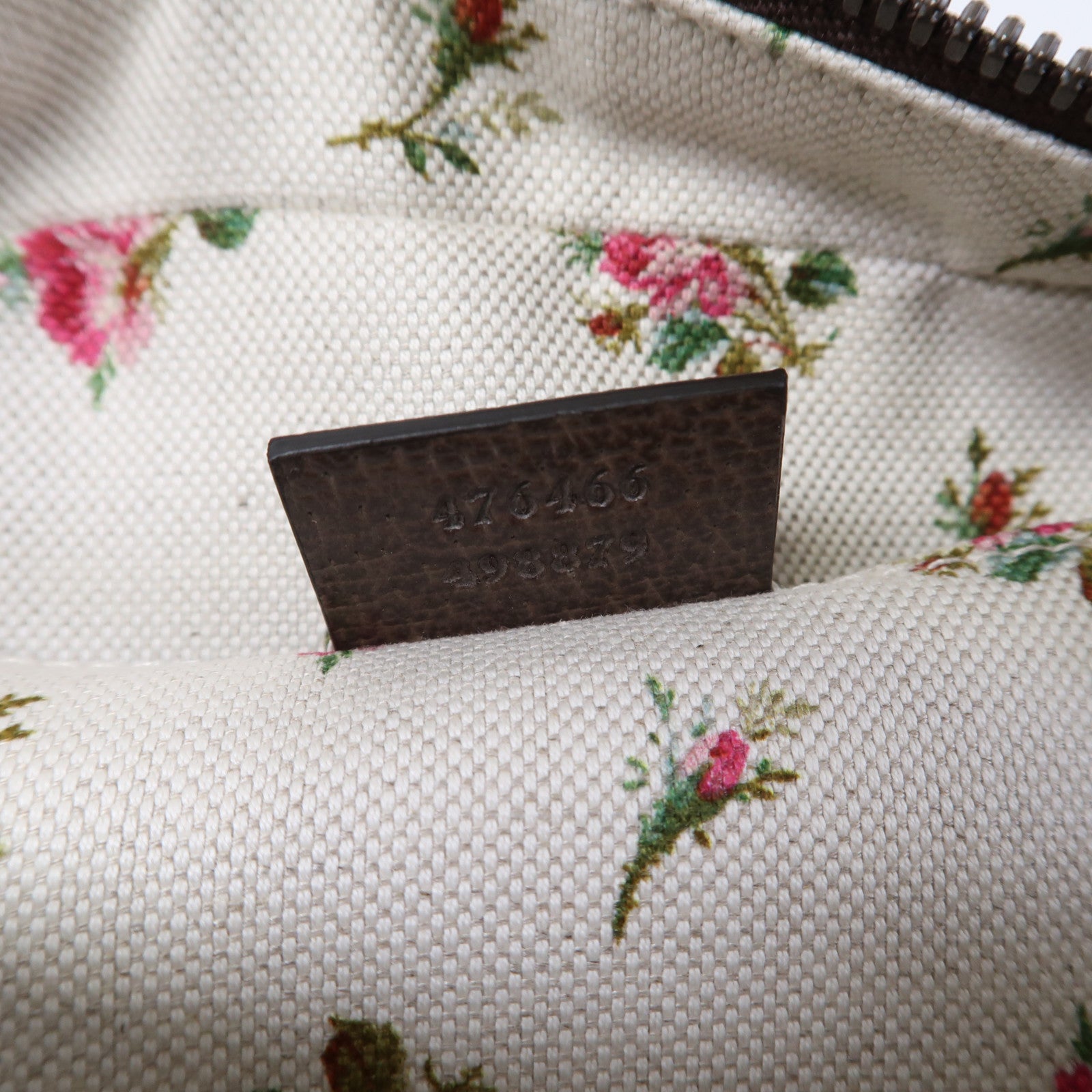 GUCCI 塗層帆布Neo Vintage GG Supreme金扣肩背袋米色/烏木色