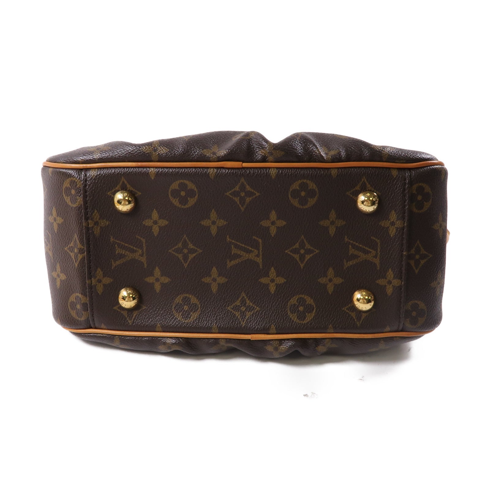 LOUIS VUITTON Monogram Klara金扣肩背袋啡色