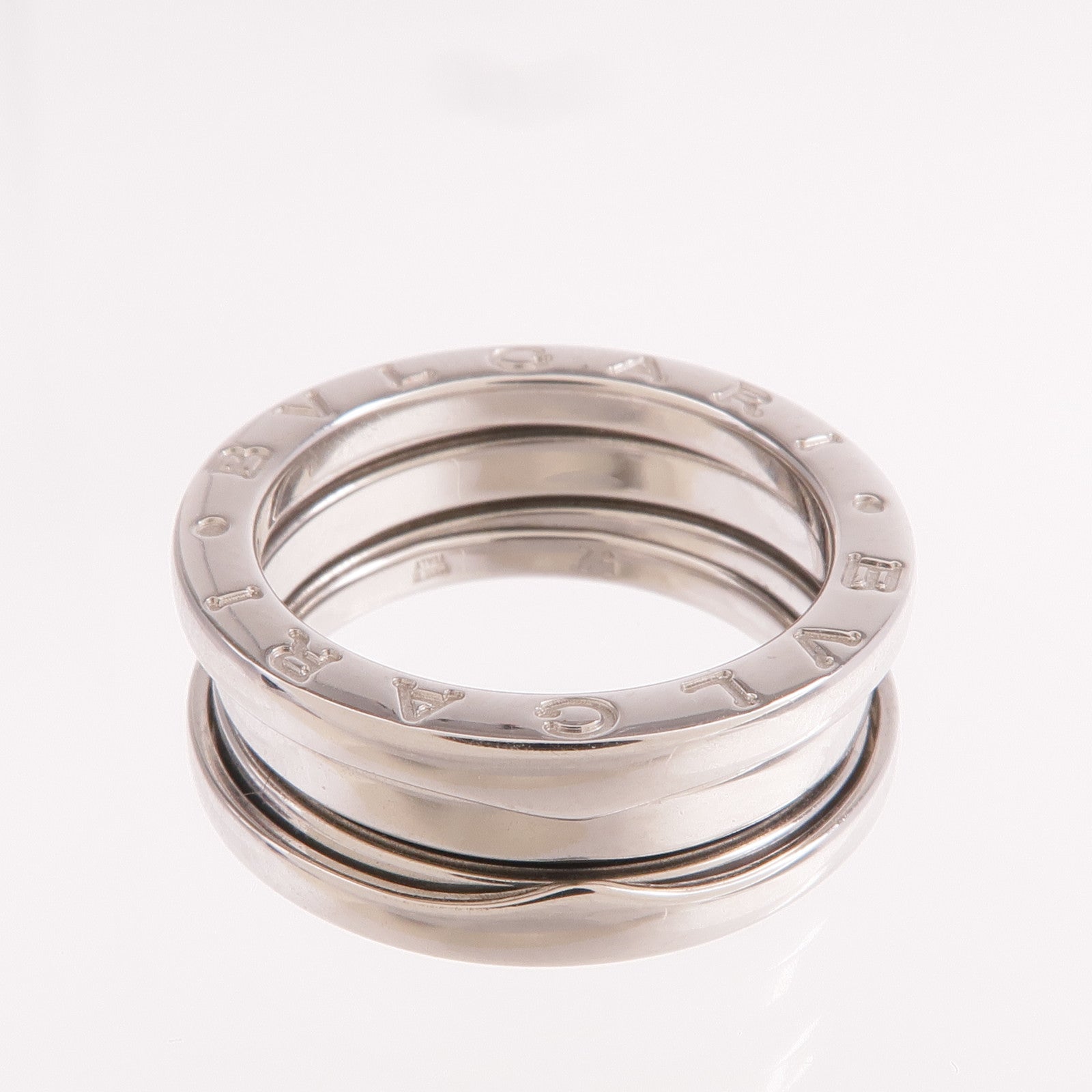 BVLGARI 18K白金B-zero 1 Ring戒指Bvlgari#52/US#6