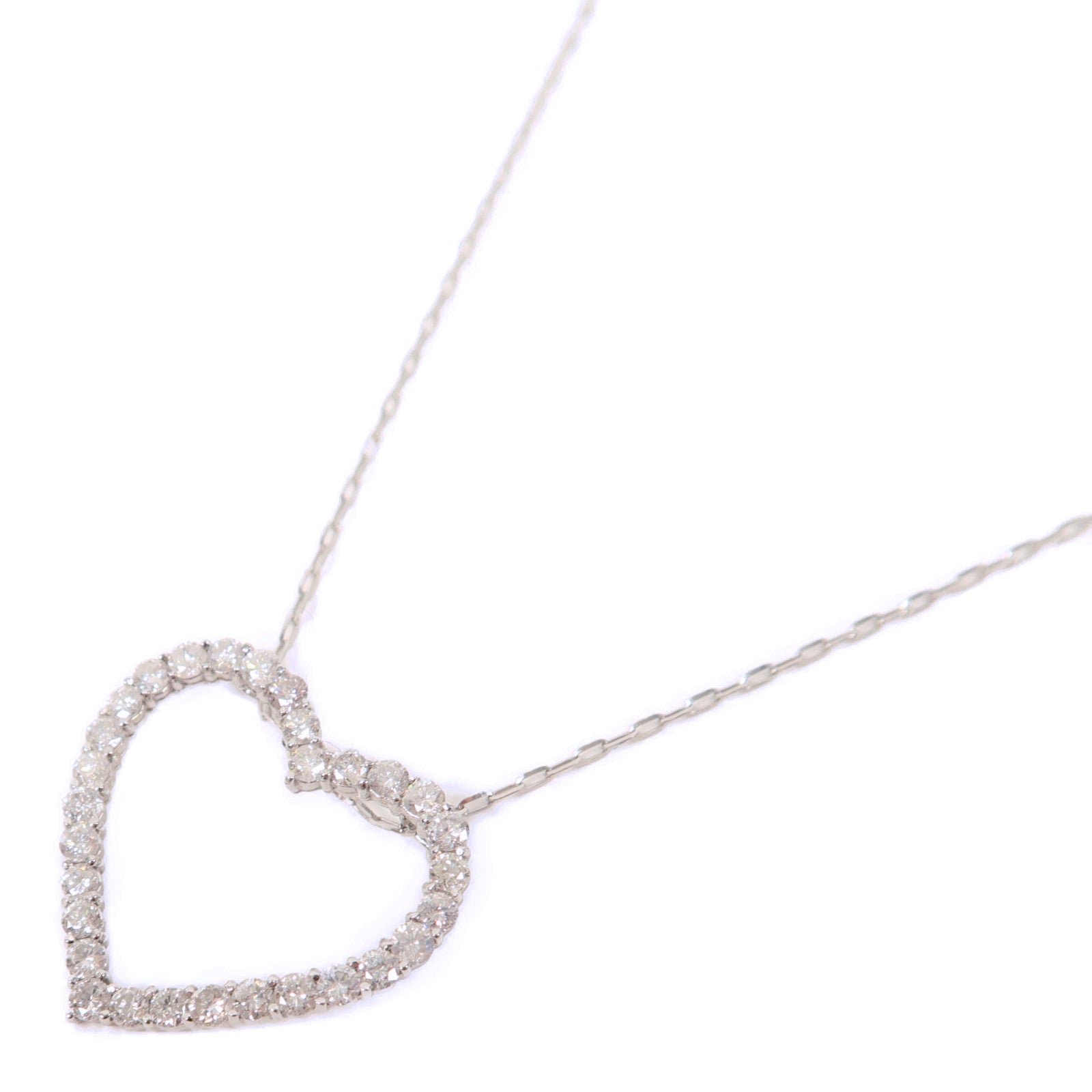 JEWELRY 【激減優惠】18K白金Diamond Necklace0.70ct鑽石項鍊