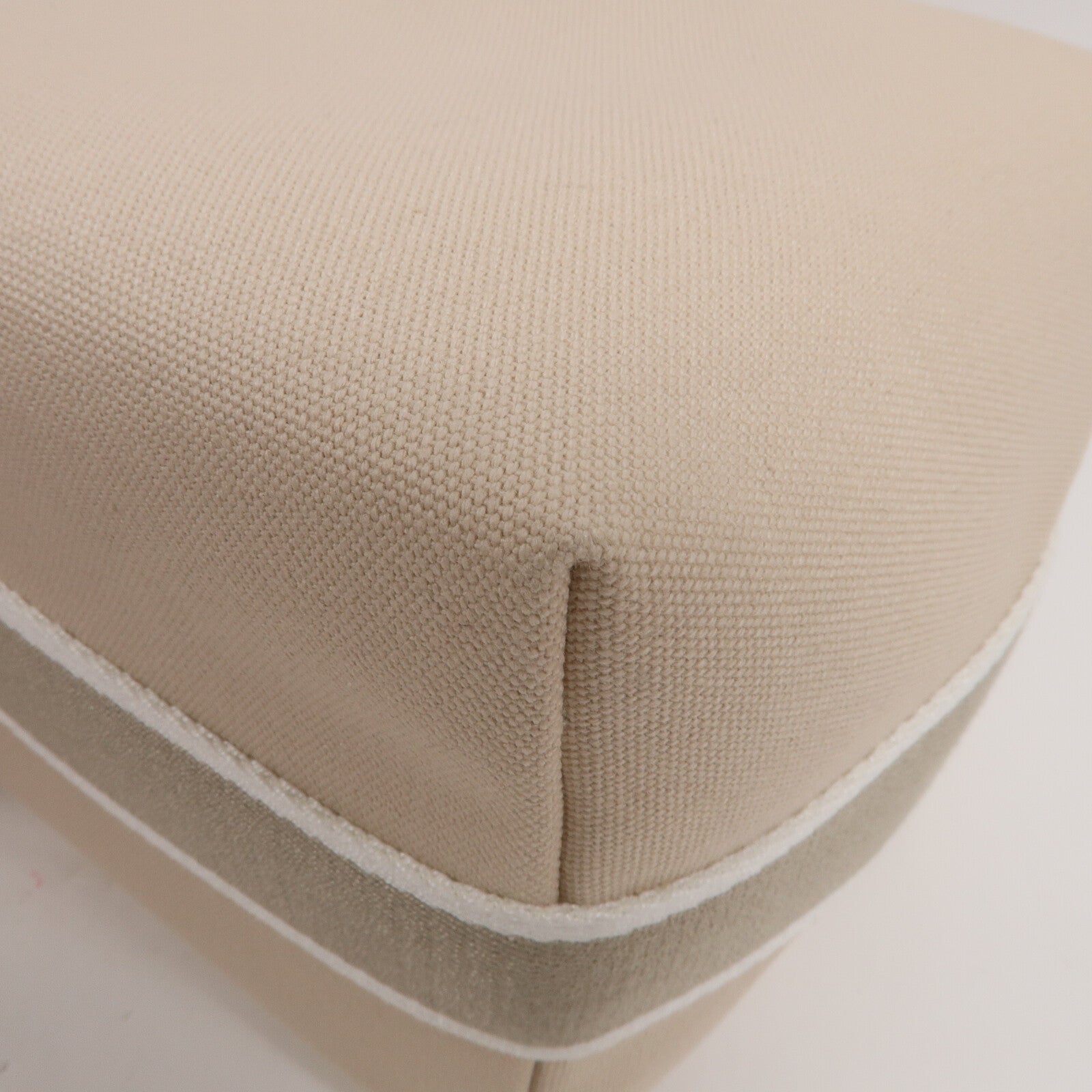 HERMES 帆布Bride A Brac GM手挽袋Beige