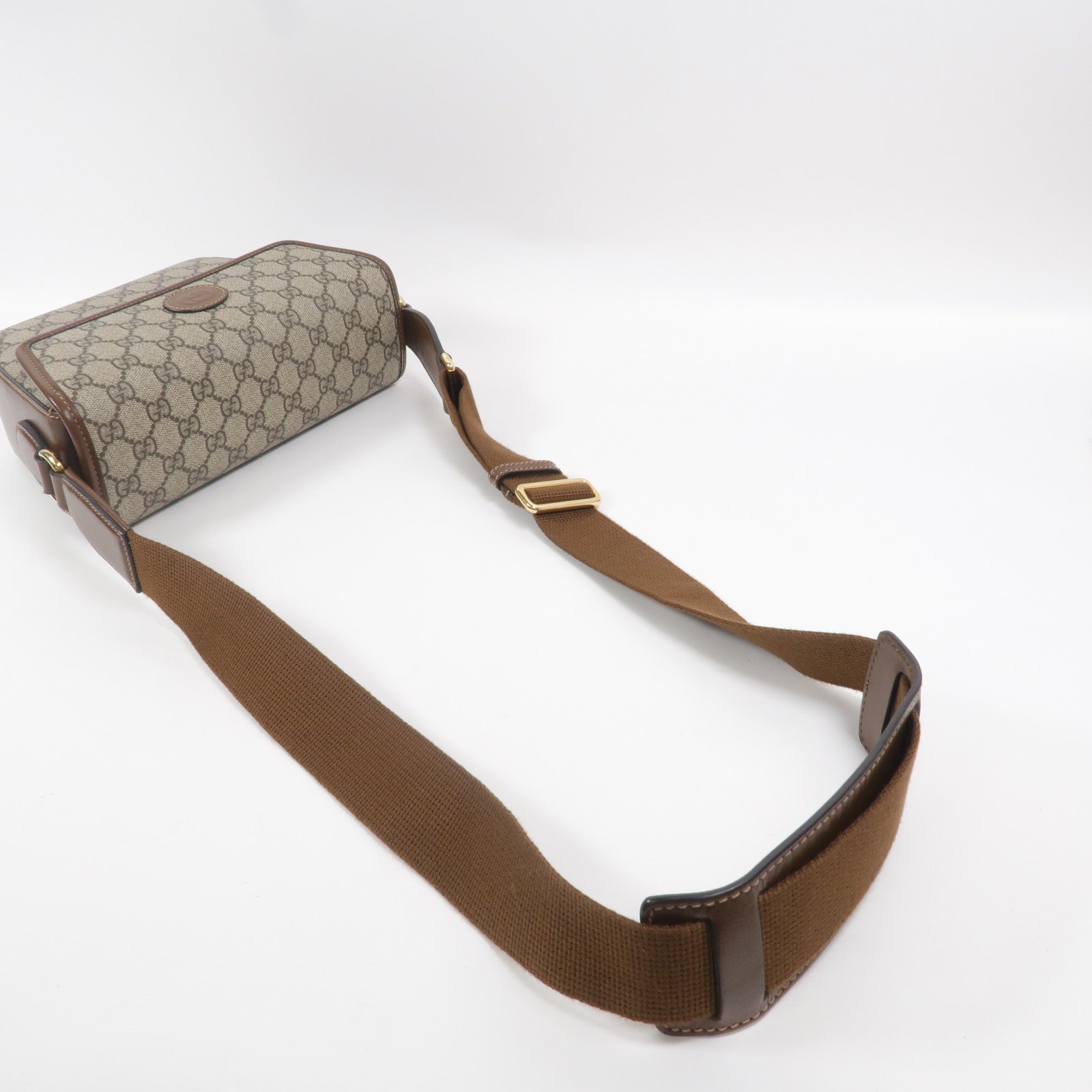 GUCCI 塗層帆布GG Supreme肩背袋