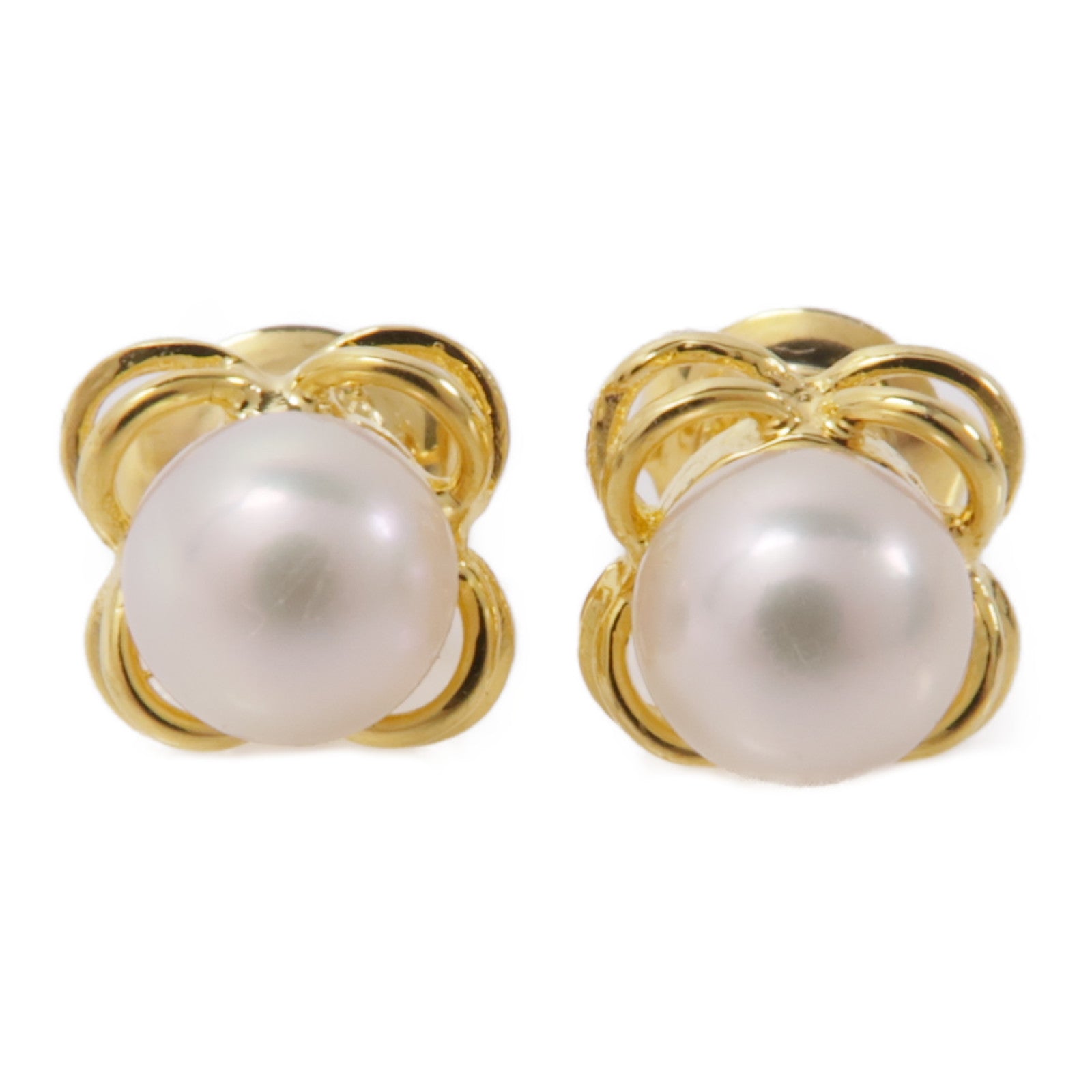JEWELRY 18K黃金Pearl Earrings珍珠耳環