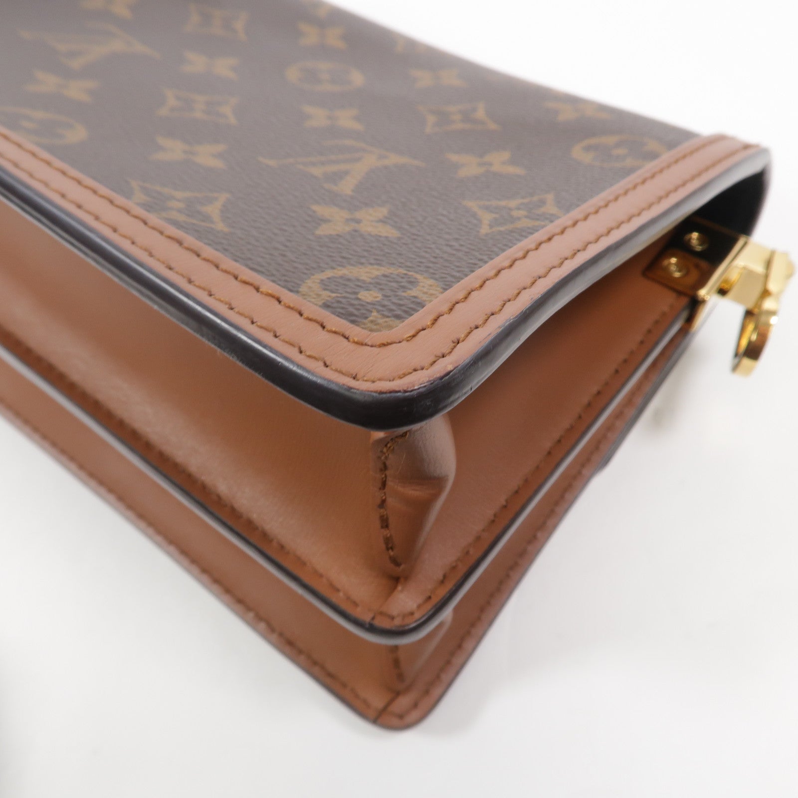 LOUIS VUITTON Monogram Reverse Mini Dauphine肩背袋