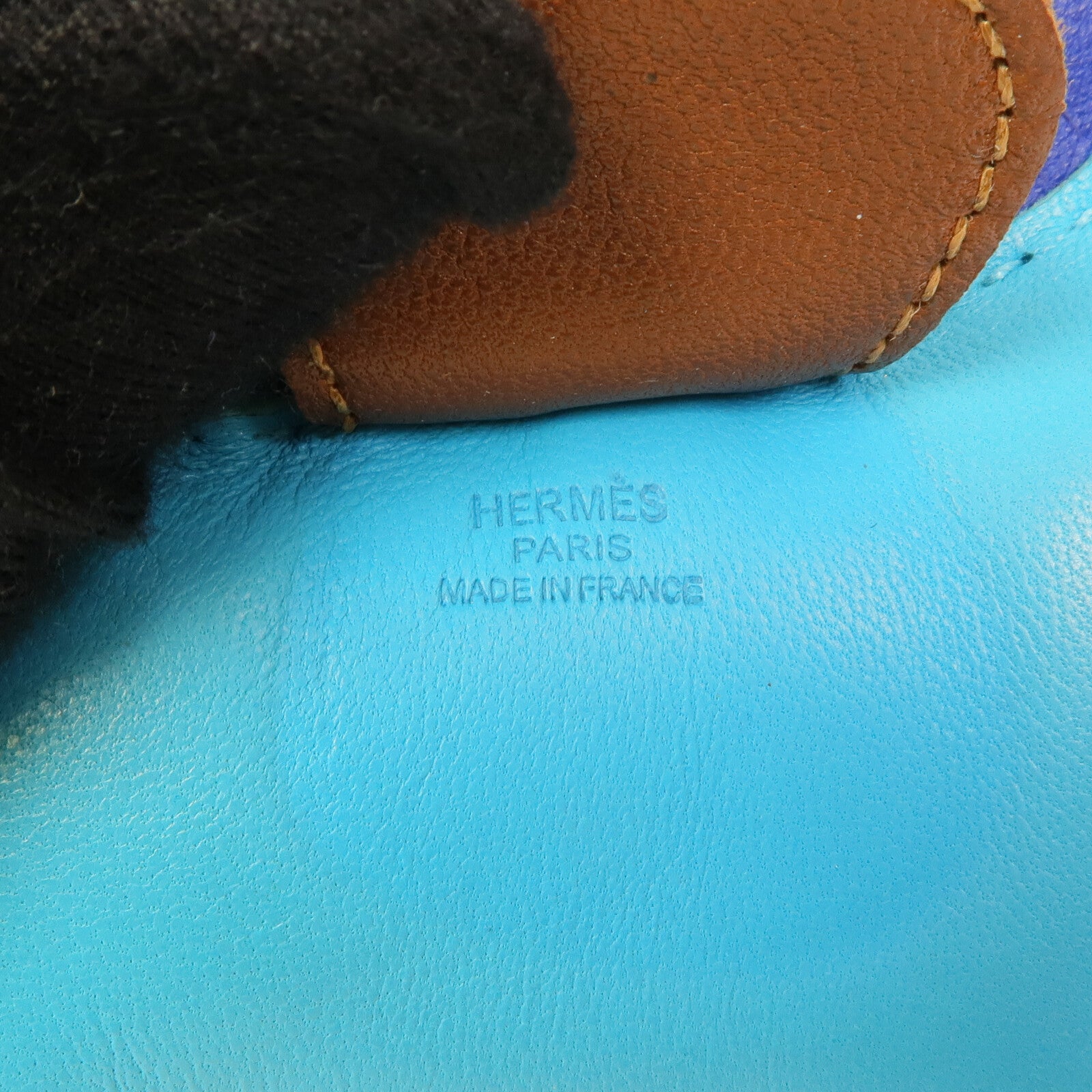 HERMES Milo皮革Rodeo MM Charm掛飾