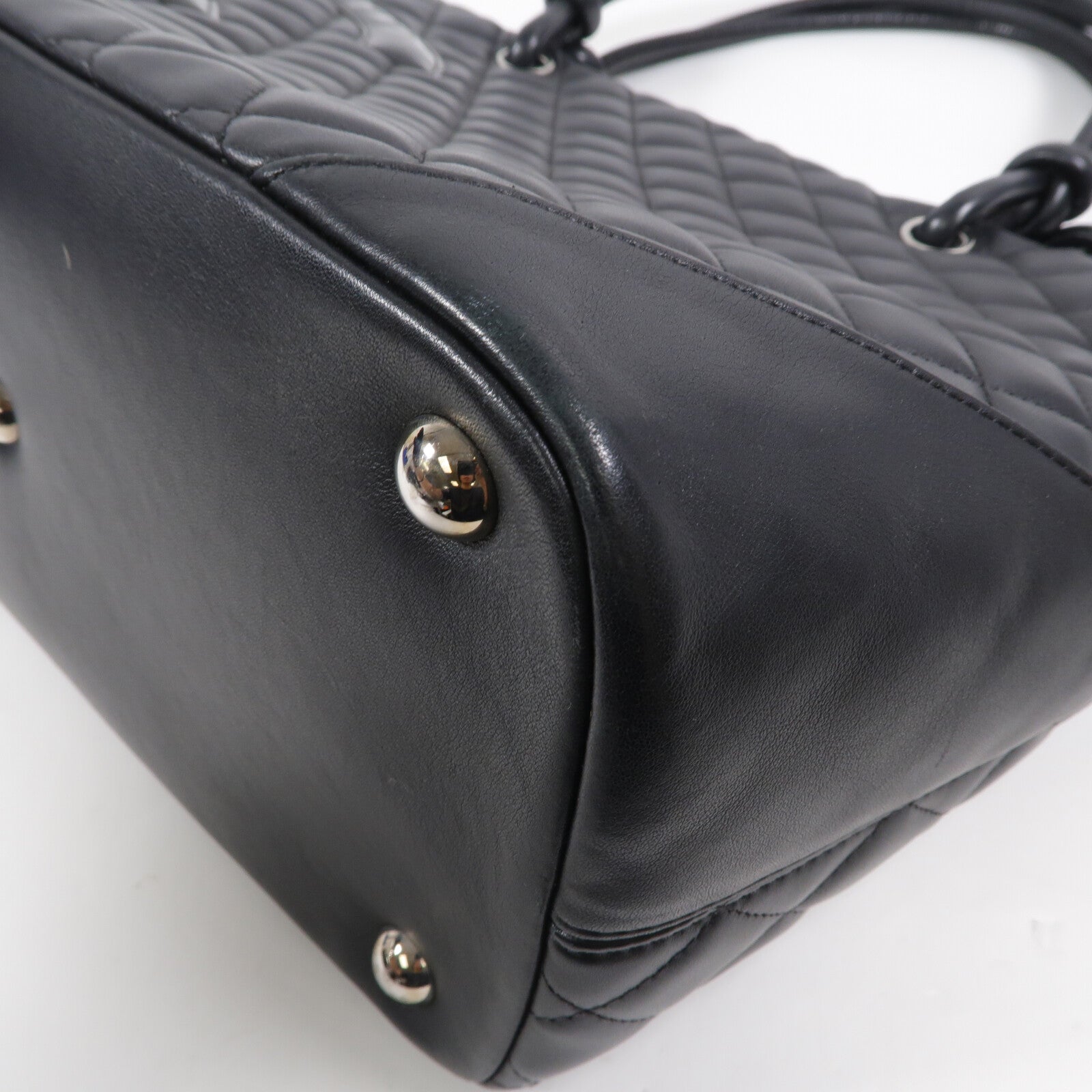 CHANEL 牛皮皮革Cambon Tote肩背袋