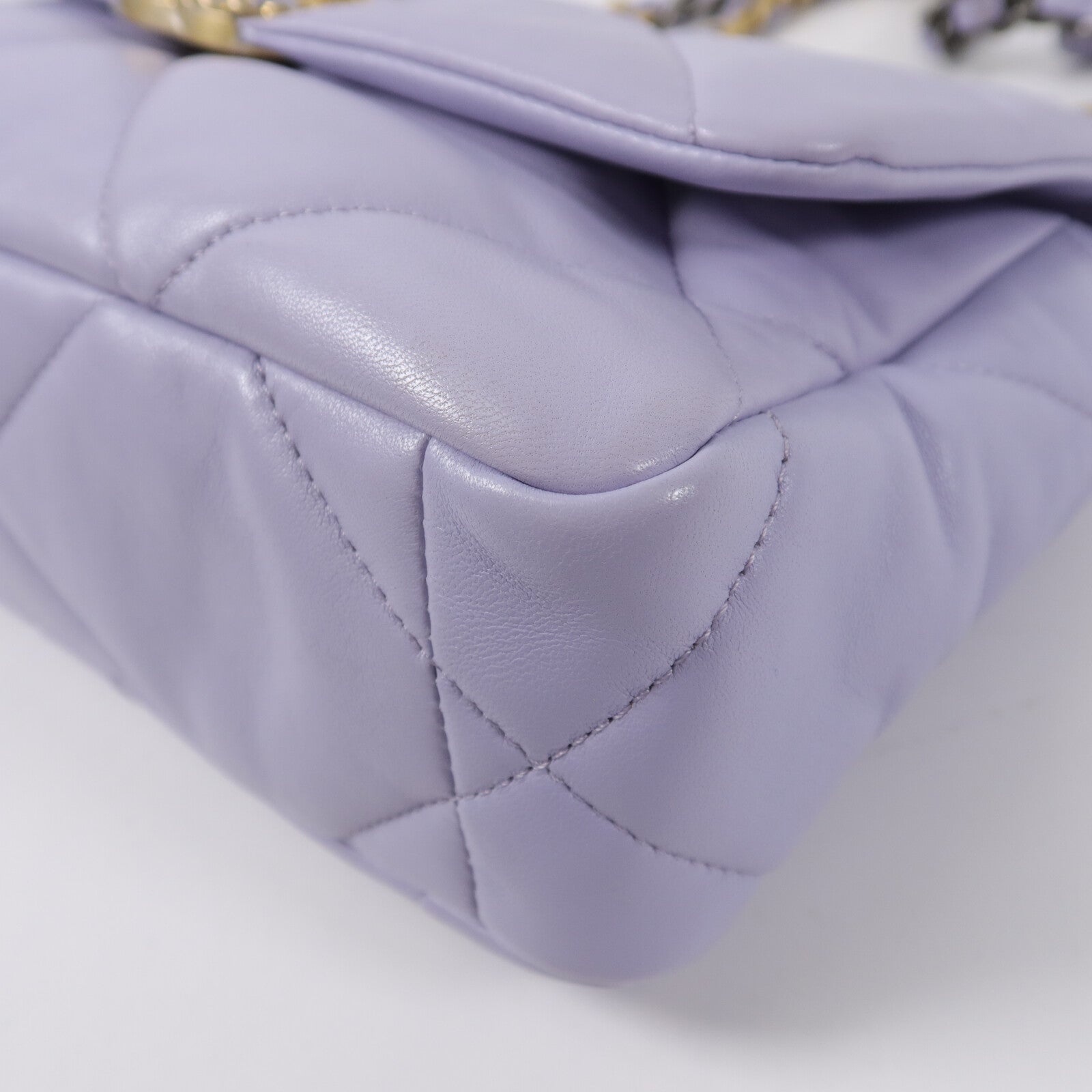 CHANEL 羊皮皮革Chanel 19手挽肩背兩用袋