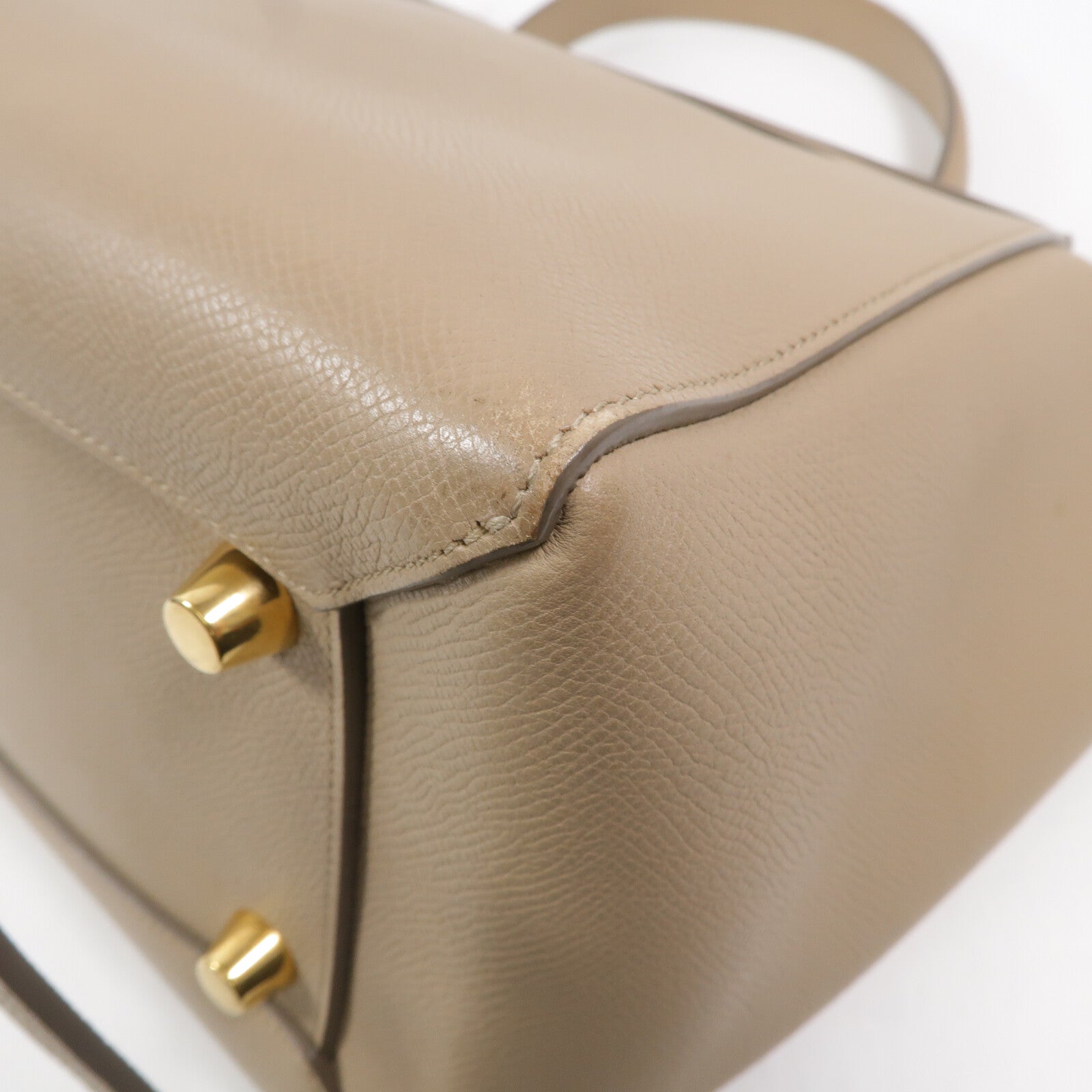 CELINE 牛皮皮革Micro Belt Bag手挽袋