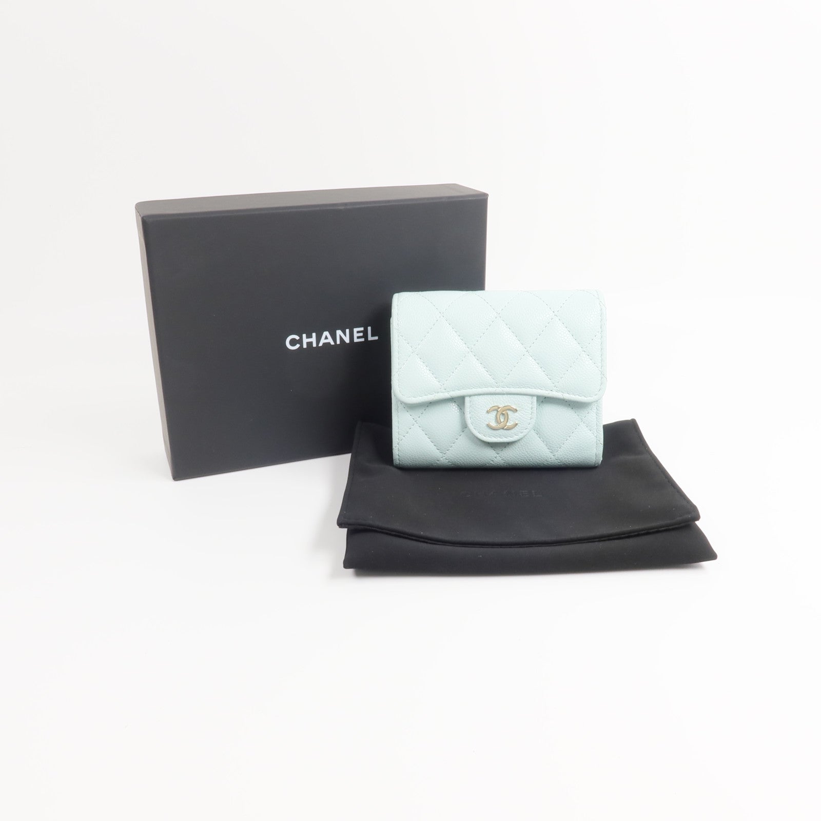 CHANEL 【激減優惠】牛皮皮革Classic Small Flap Wallet錢包