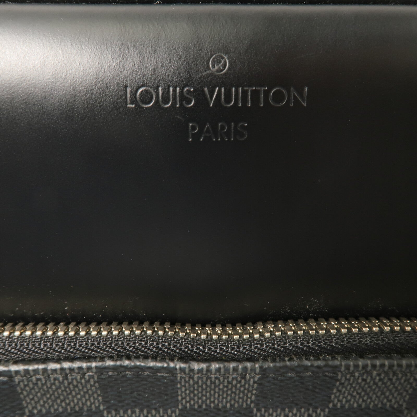 LOUIS VUITTON Damier Graphite Dayton Reporter Bag肩背袋
