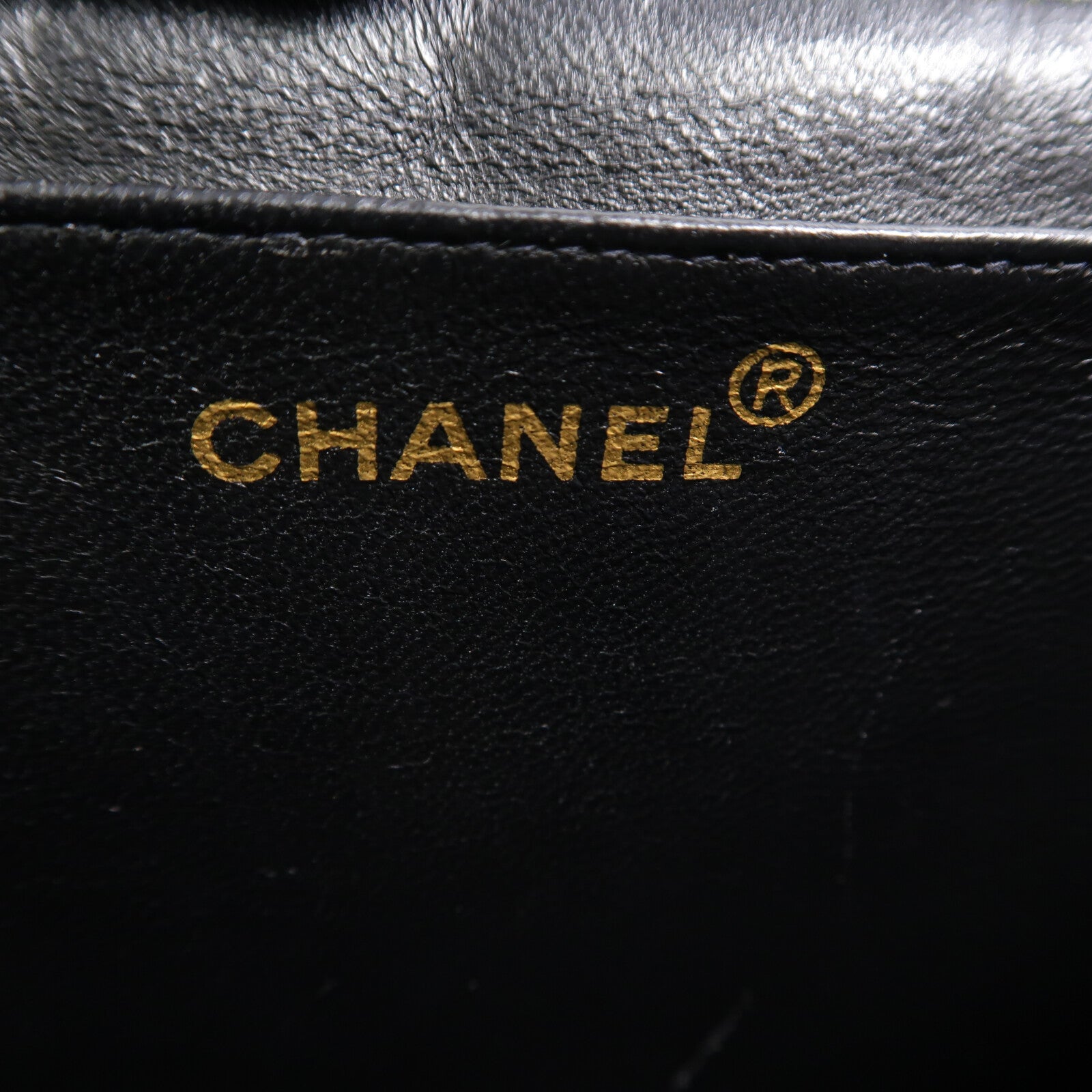 CHANEL 羊皮皮革Vintage Chain Shoulder鏈帶肩背袋