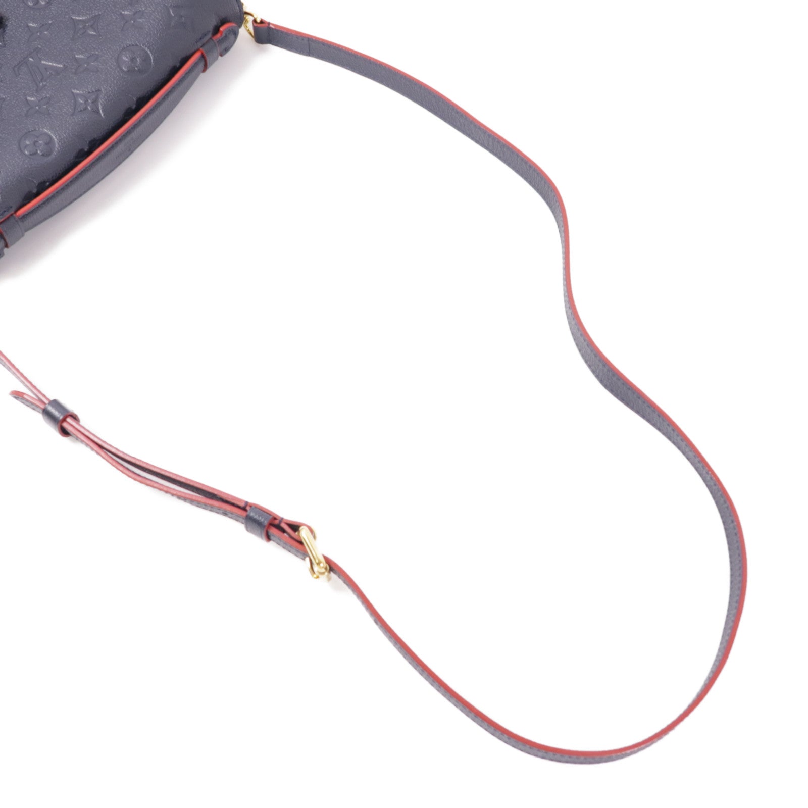 LOUIS VUITTON LV GHW Pochette Metis 2 Way Bag M44071 Monogram Empreinte Navy