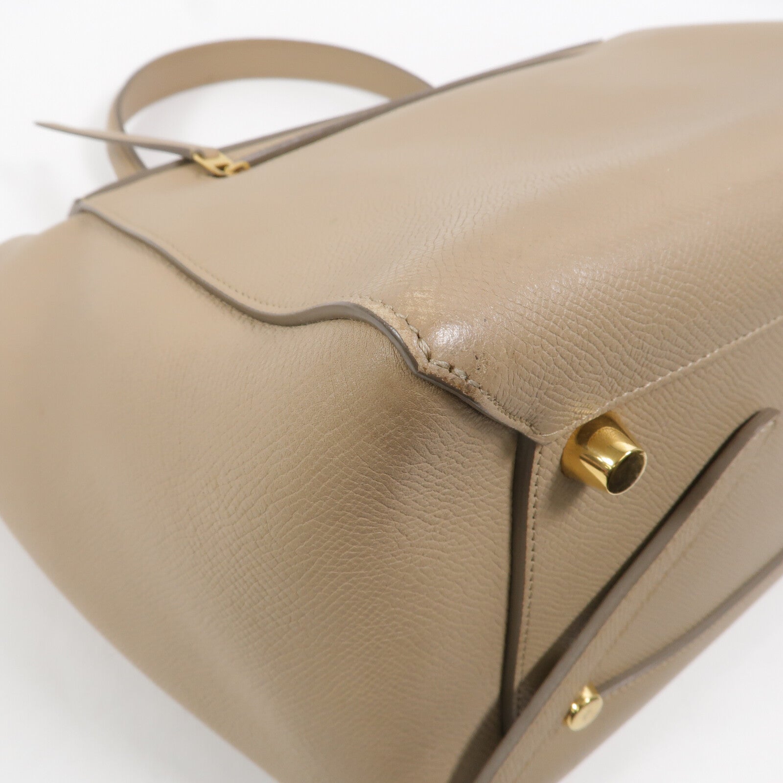 CELINE 牛皮皮革Micro Belt Bag手挽袋