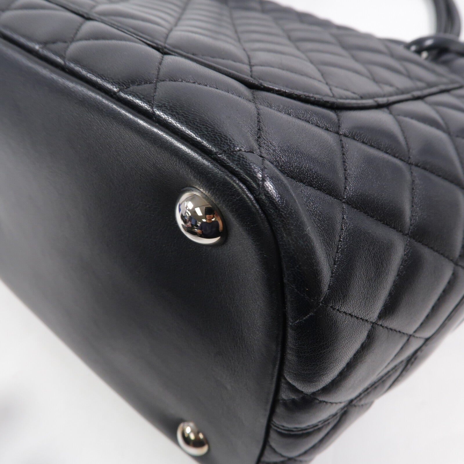 CHANEL 牛皮皮革Cambon Tote肩背袋