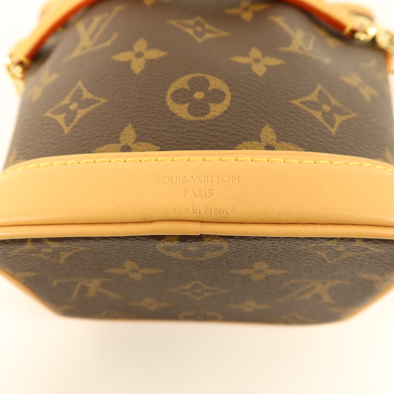 LOUIS VUITTON Monogram Nano Noe金扣手挽肩背兩用袋