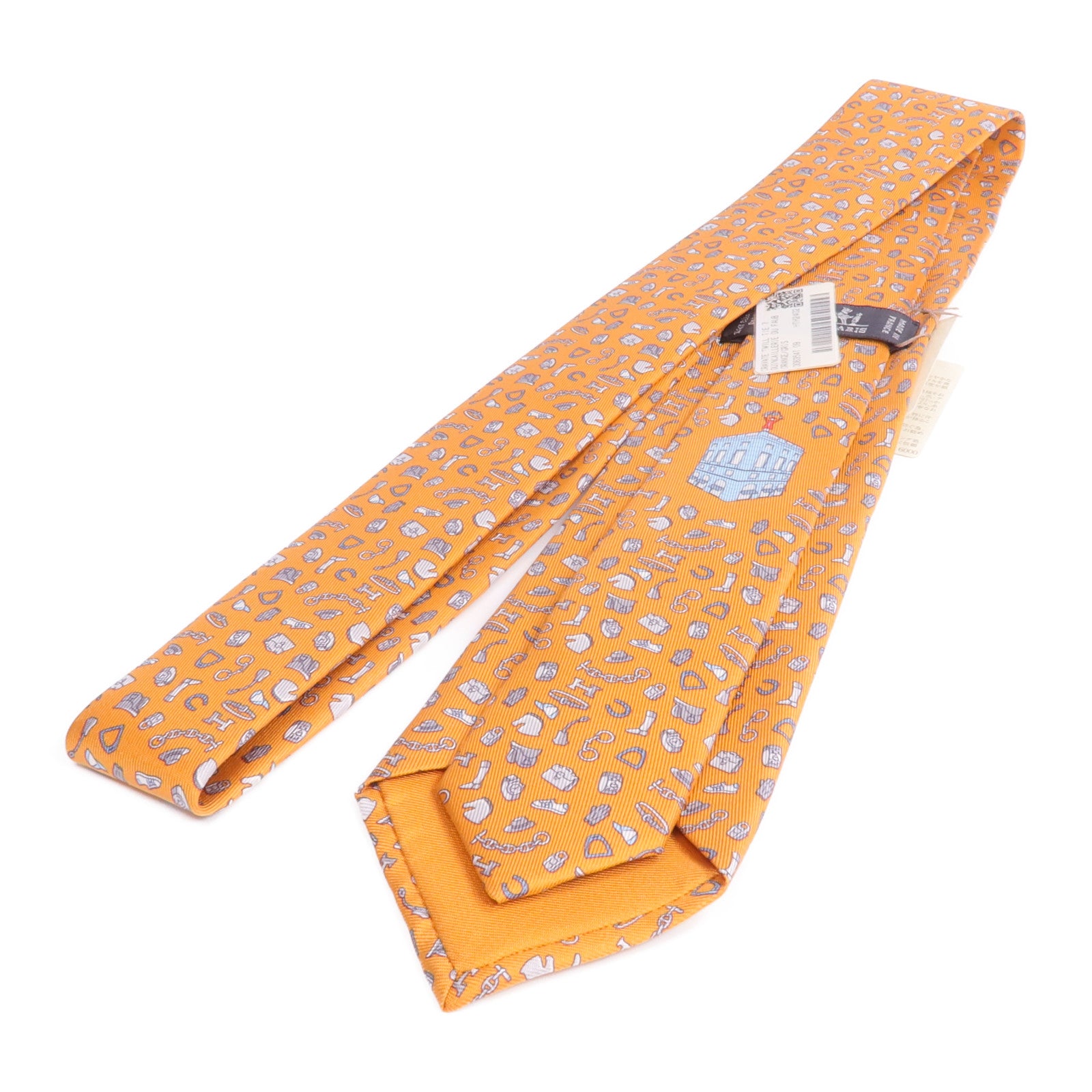 HERMES 絲質Tie領帶