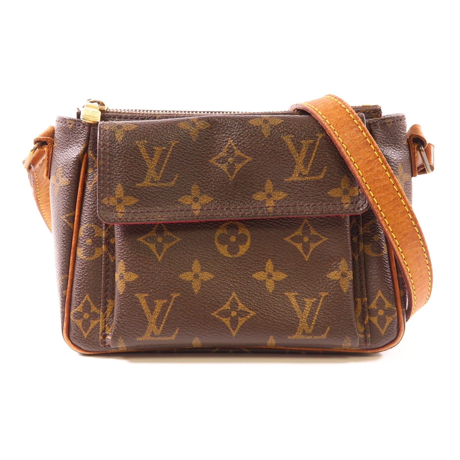 LOUIS VUITTON Monogram Viva Cite金扣肩背袋