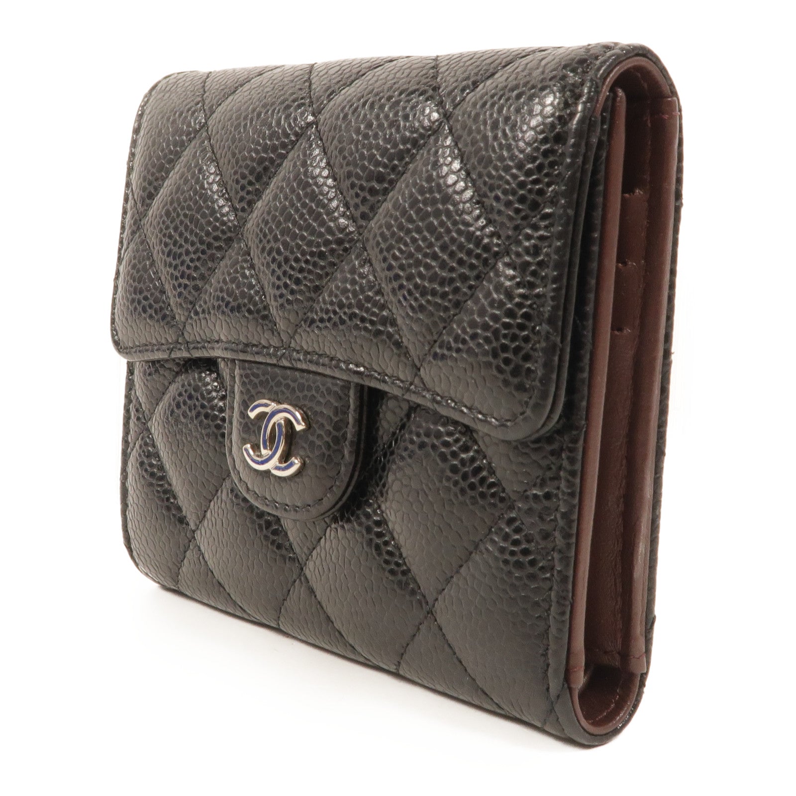 CHANEL 牛皮皮革Classic Small Flap Wallet錢包