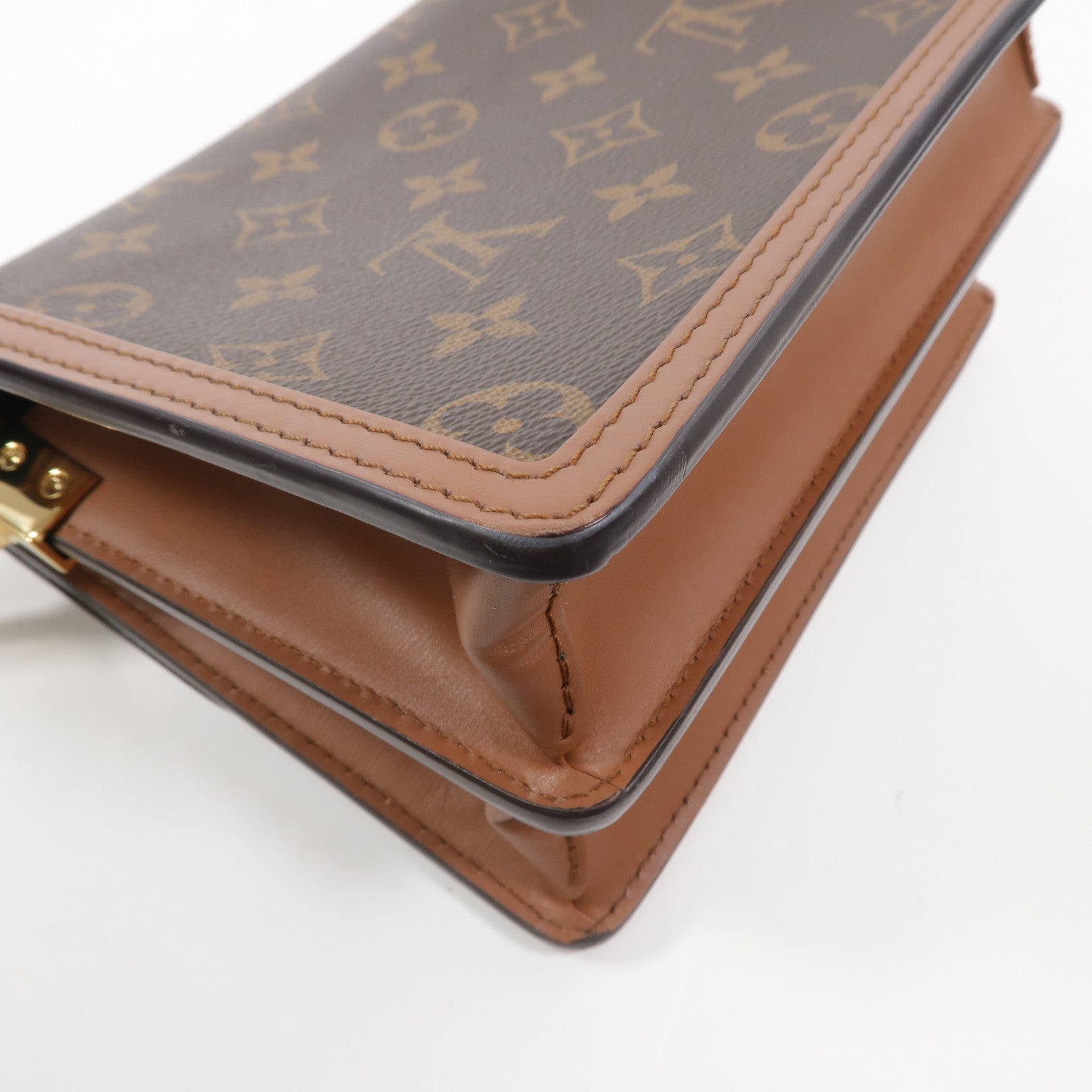 LOUIS VUITTON Monogram Reverse Mini Dauphine肩背袋