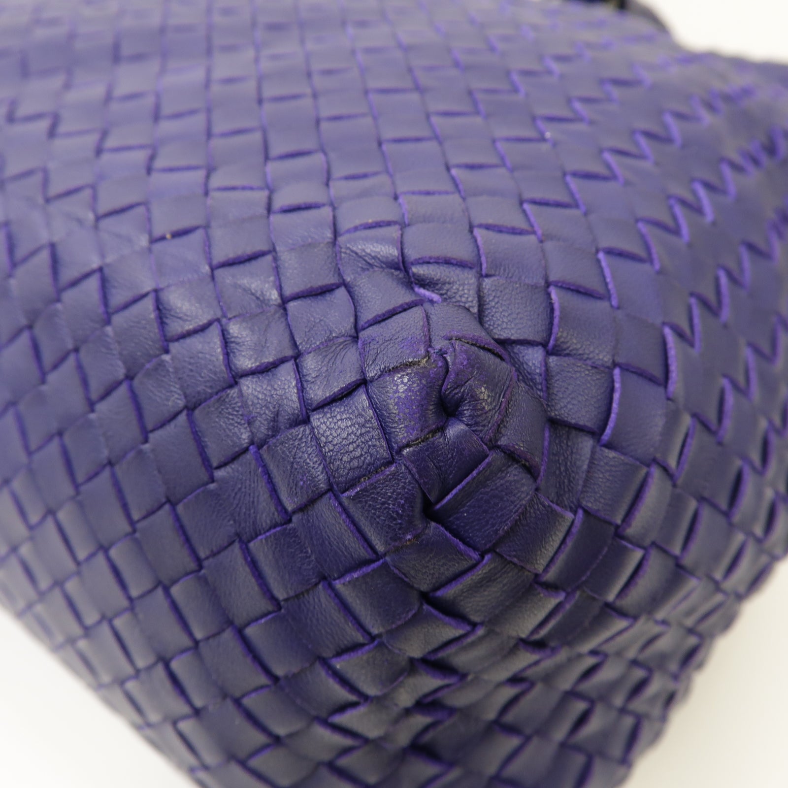 BOTTEGA VENETA 【激減優惠】織紋牛皮皮革Tote Bag金扣手挽袋