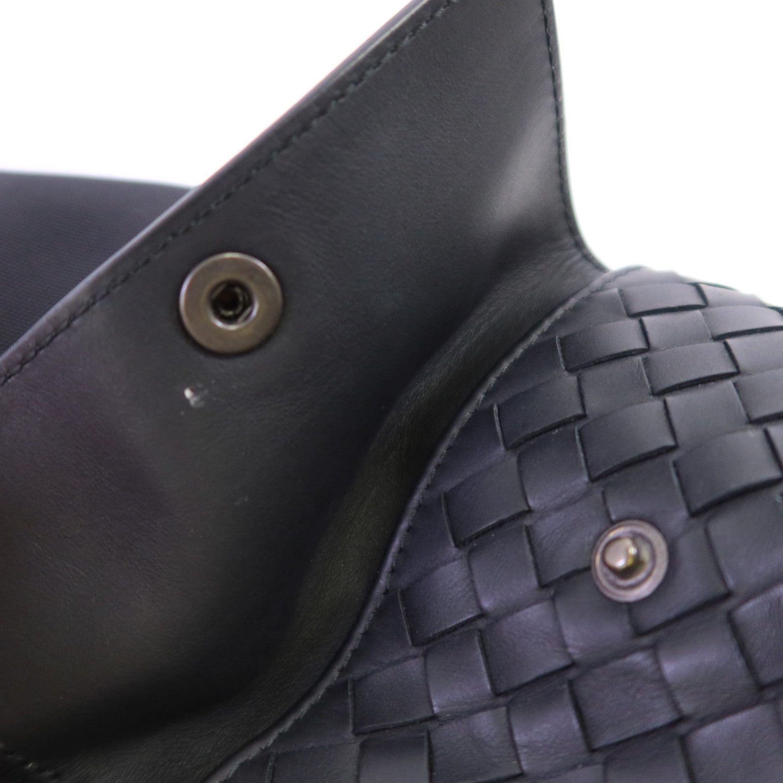 BOTTEGA VENETA 帆布/織紋皮革Backpack背包