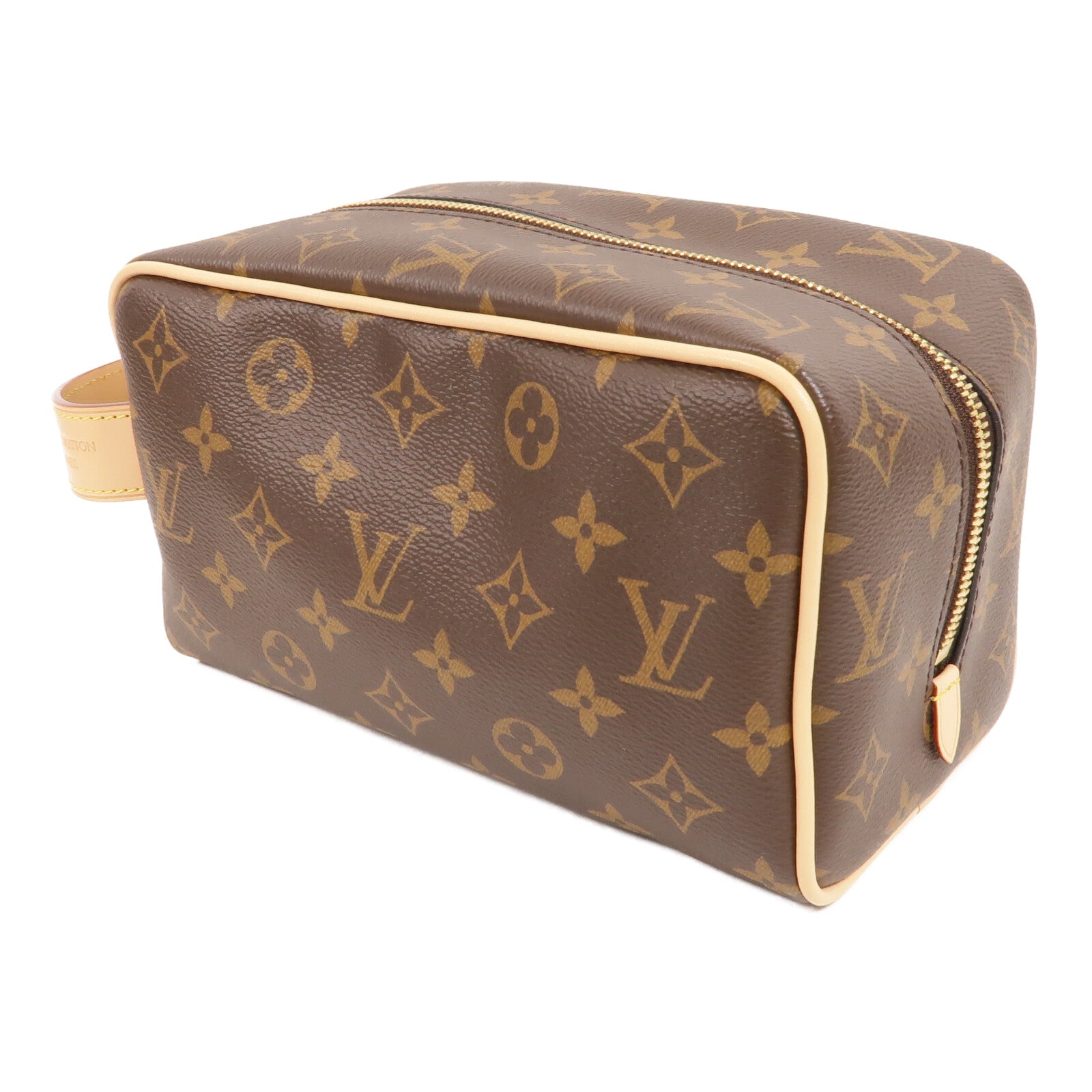 LOUIS VUITTON Monogram Trousse Toilette Locker Dopp Kit手挽袋