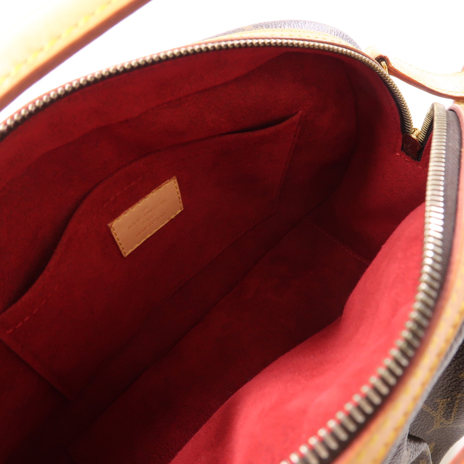 LOUIS VUITTON Monogram Klara金扣肩背袋啡色