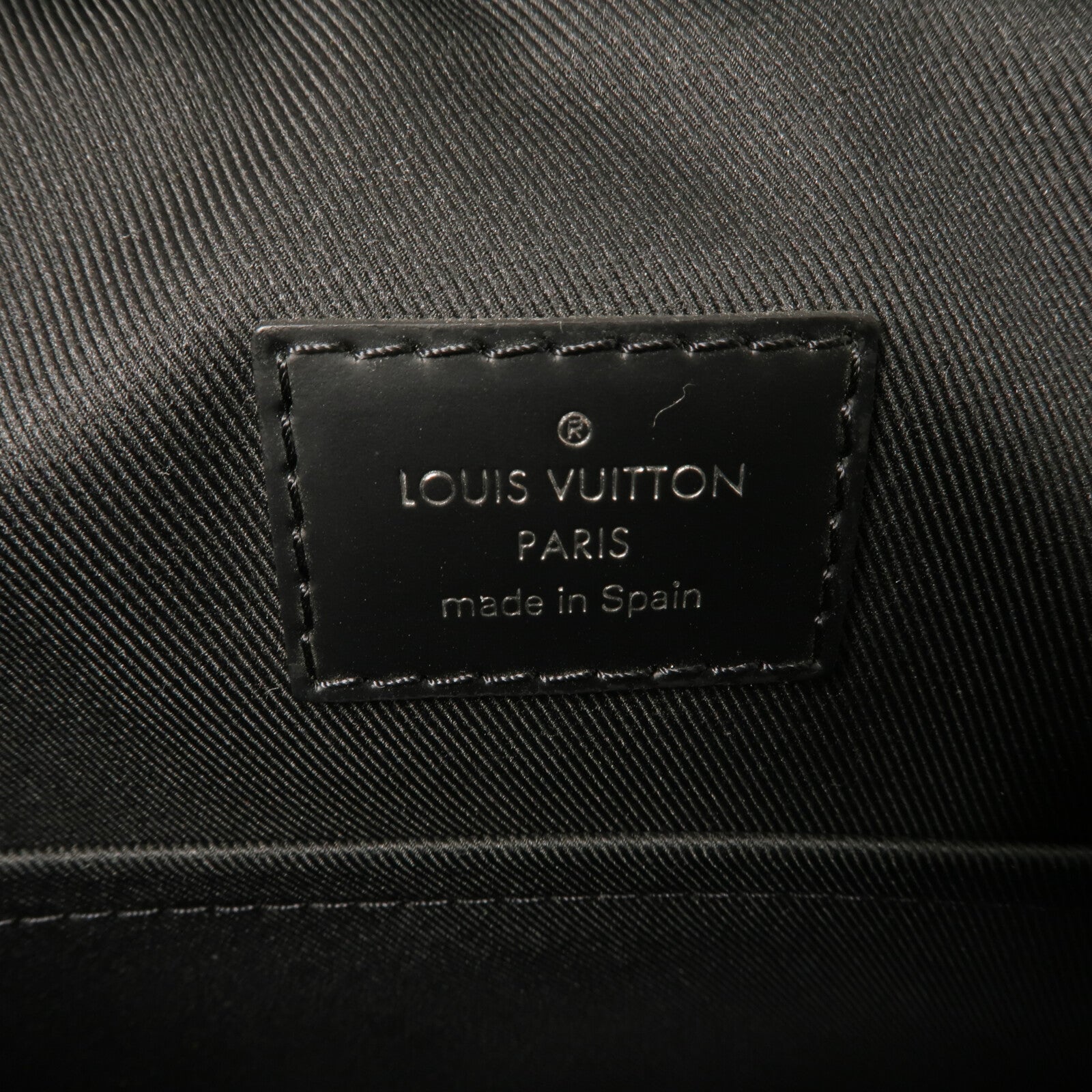 LOUIS VUITTON Damier Graphite Dayton Reporter Bag肩背袋