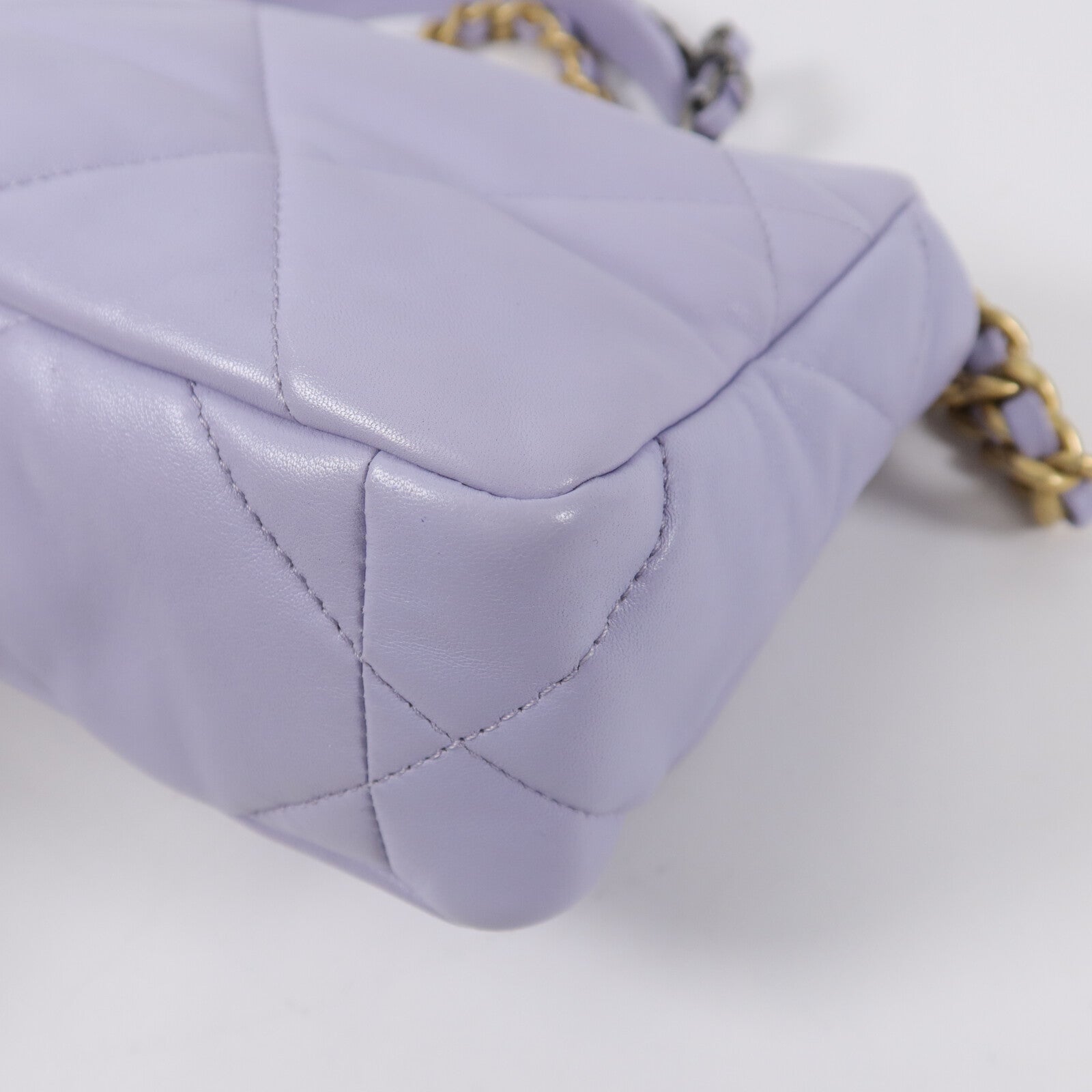 CHANEL 羊皮皮革Chanel 19手挽肩背兩用袋
