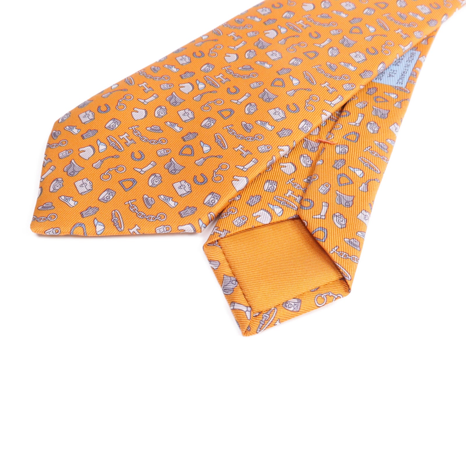 HERMES 絲質Tie領帶