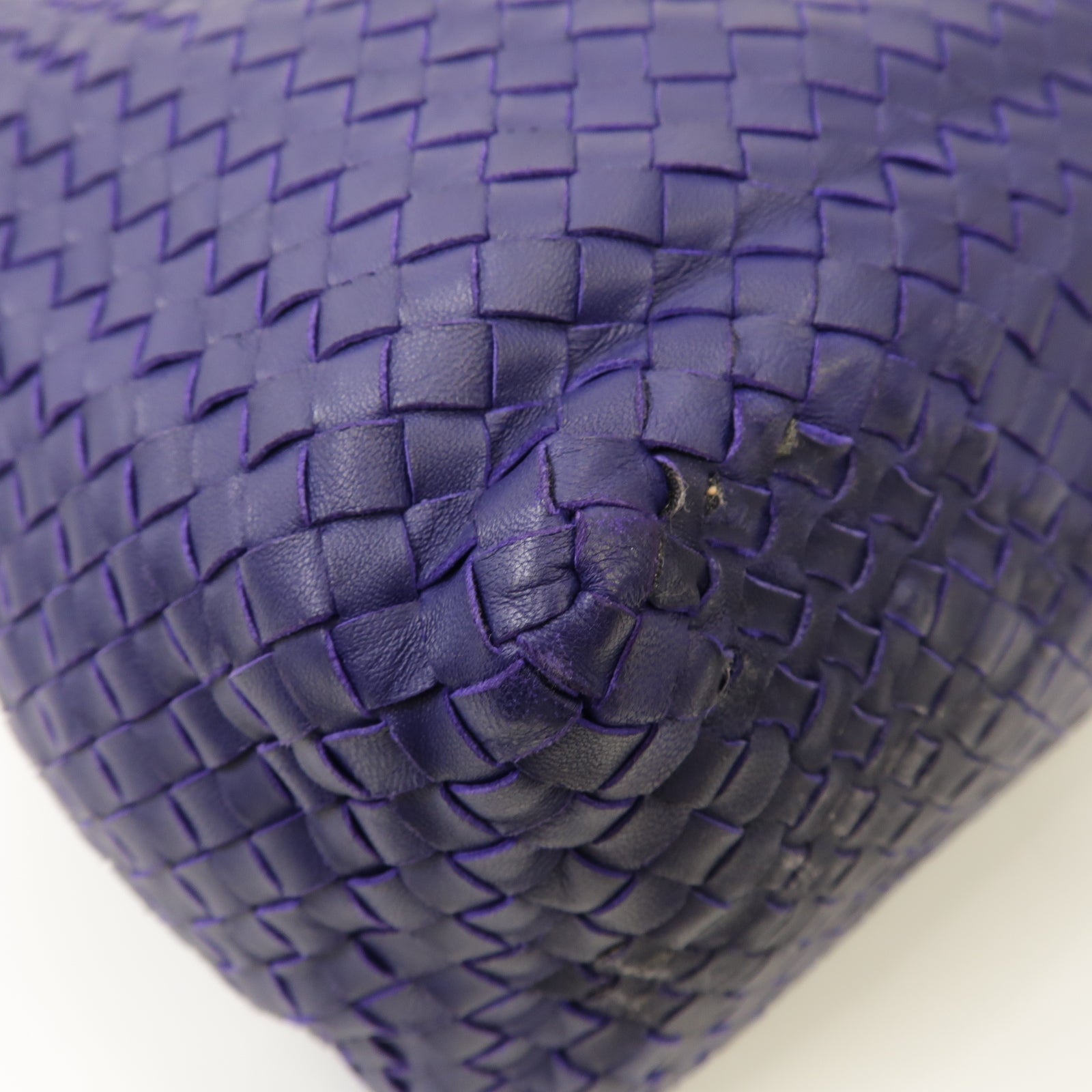 BOTTEGA VENETA 【激減優惠】織紋牛皮皮革Tote Bag金扣手挽袋