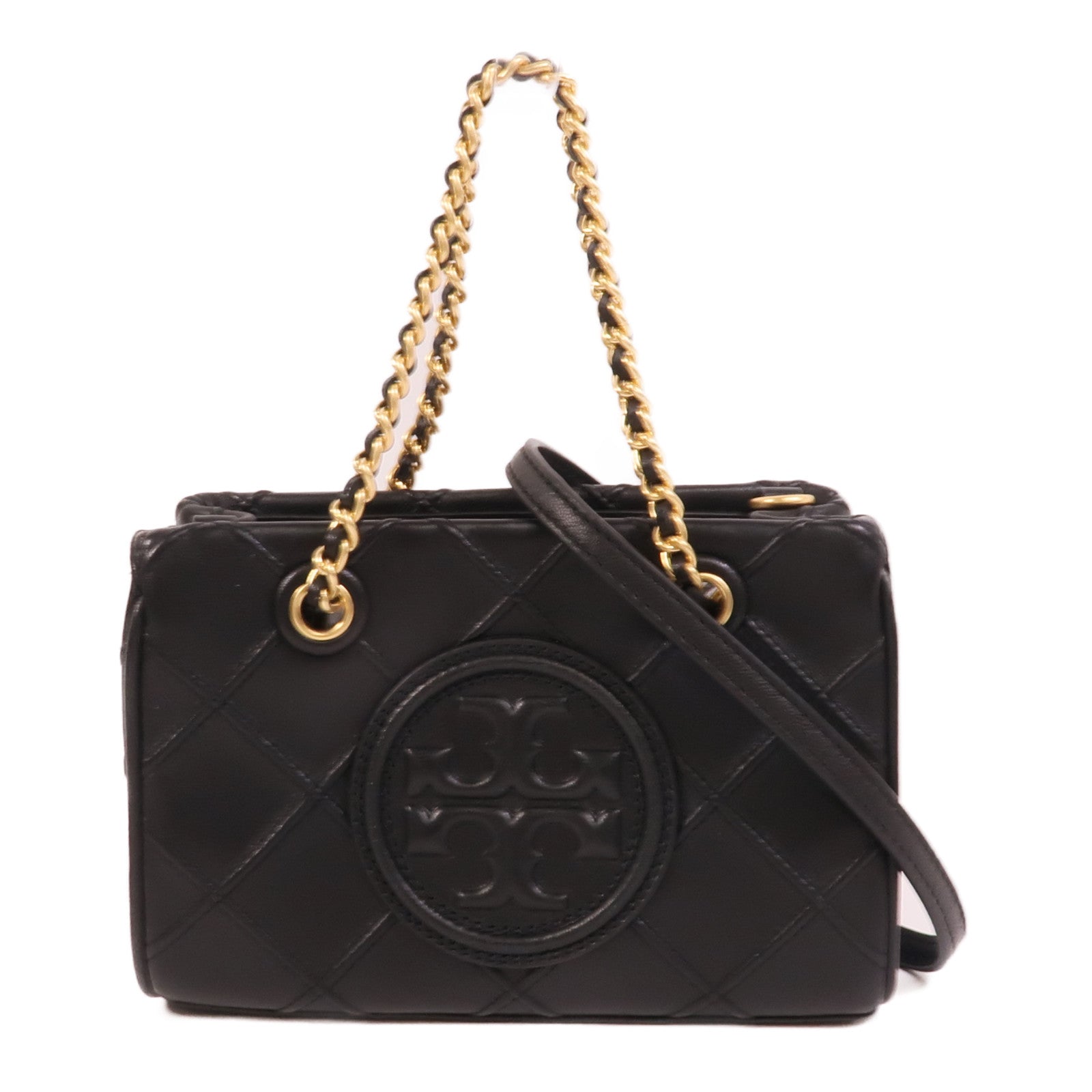 Tory Burch 牛皮皮革2 Way Shoulder手挽肩背兩用袋