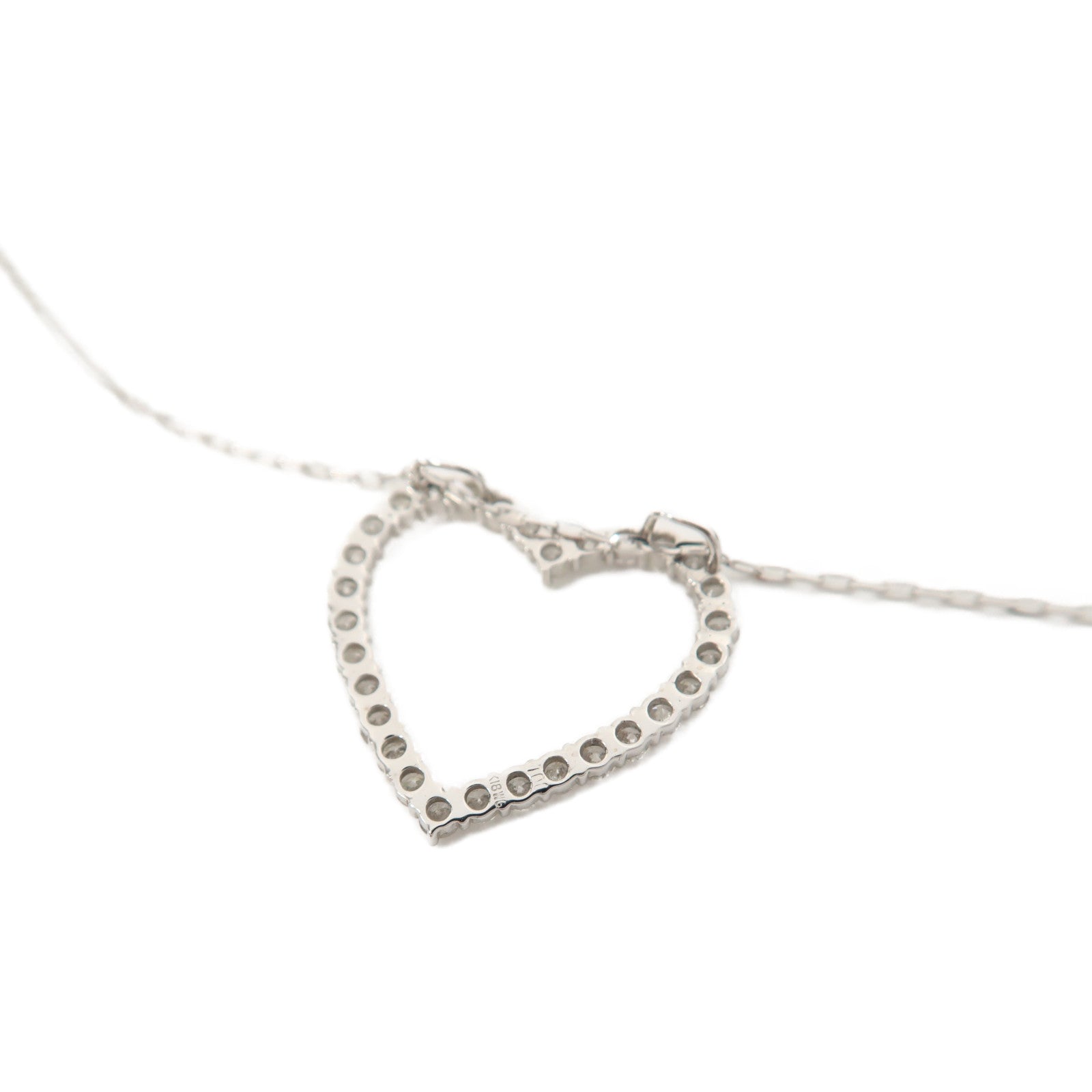 JEWELRY 【激減優惠】18K白金Diamond Necklace0.70ct鑽石項鍊
