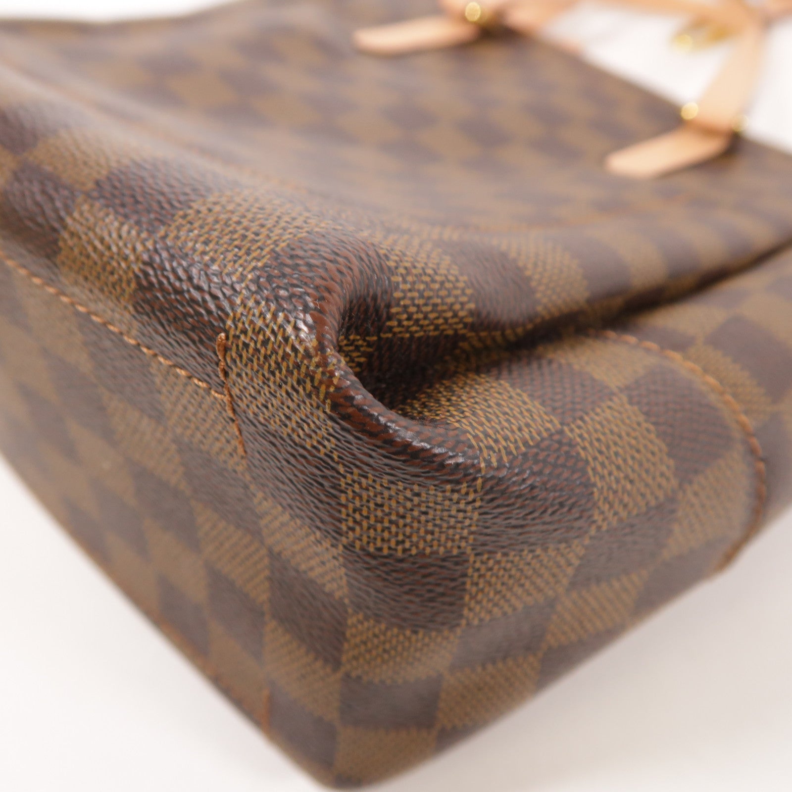 LOUIS VUITTON 【激減優惠】Damier Belmont NV PM金扣手挽肩背兩用袋