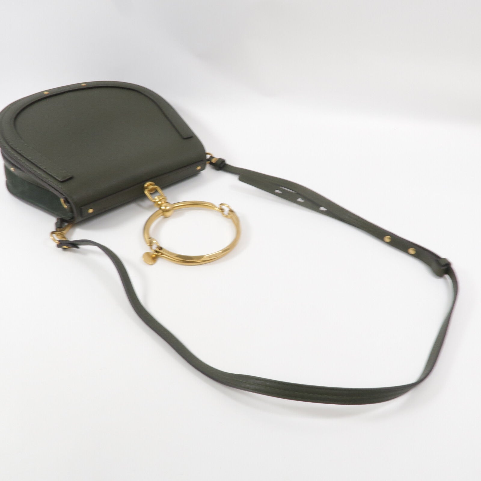 Chloe 牛皮皮革Nile Bracelet Medium手挽肩背兩用袋