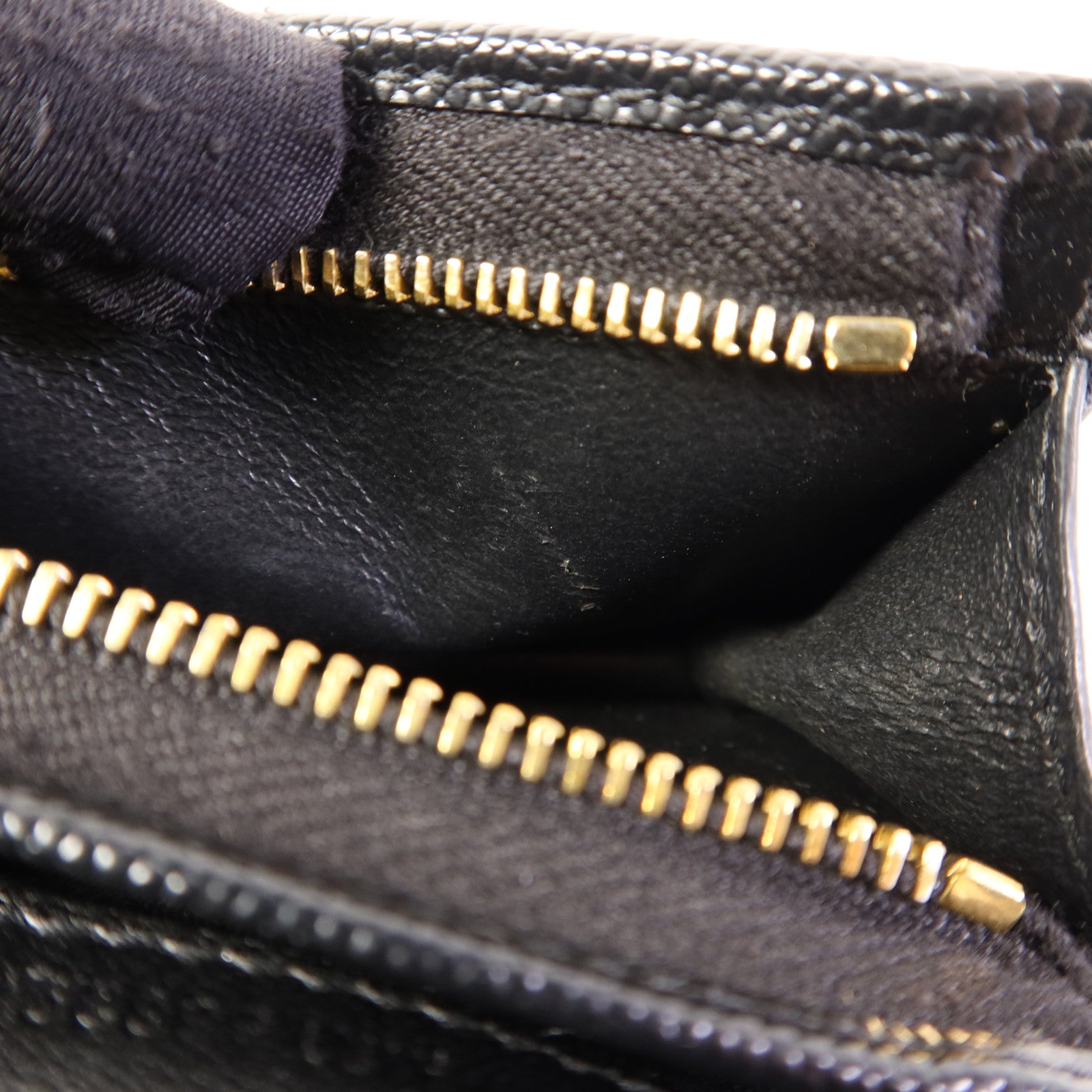 SAINT LAURENT 牛皮皮革Wallet金扣錢包